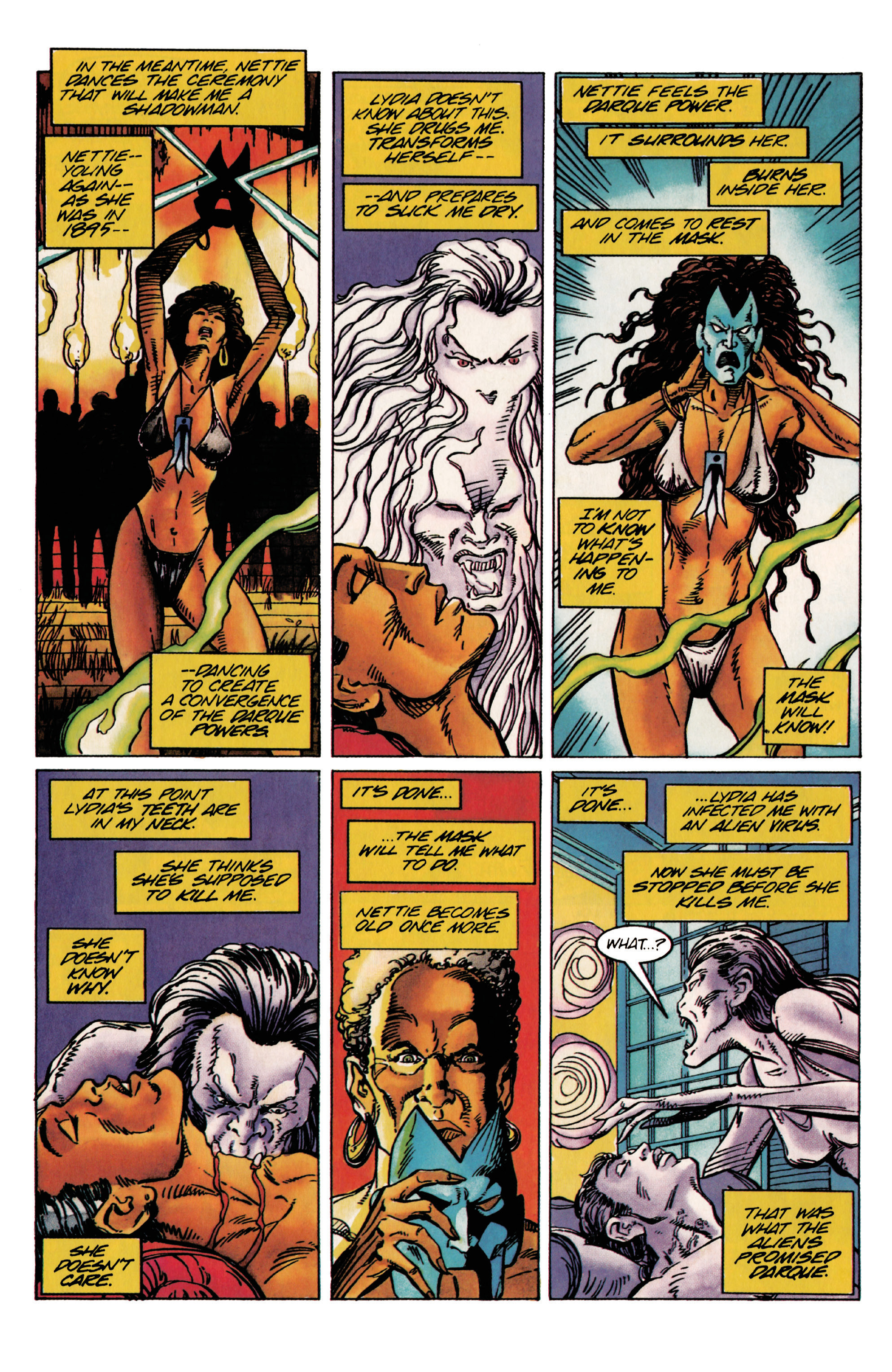 Read online Valiant Masters Shadowman comic -  Issue # TPB (Part 2) - 95