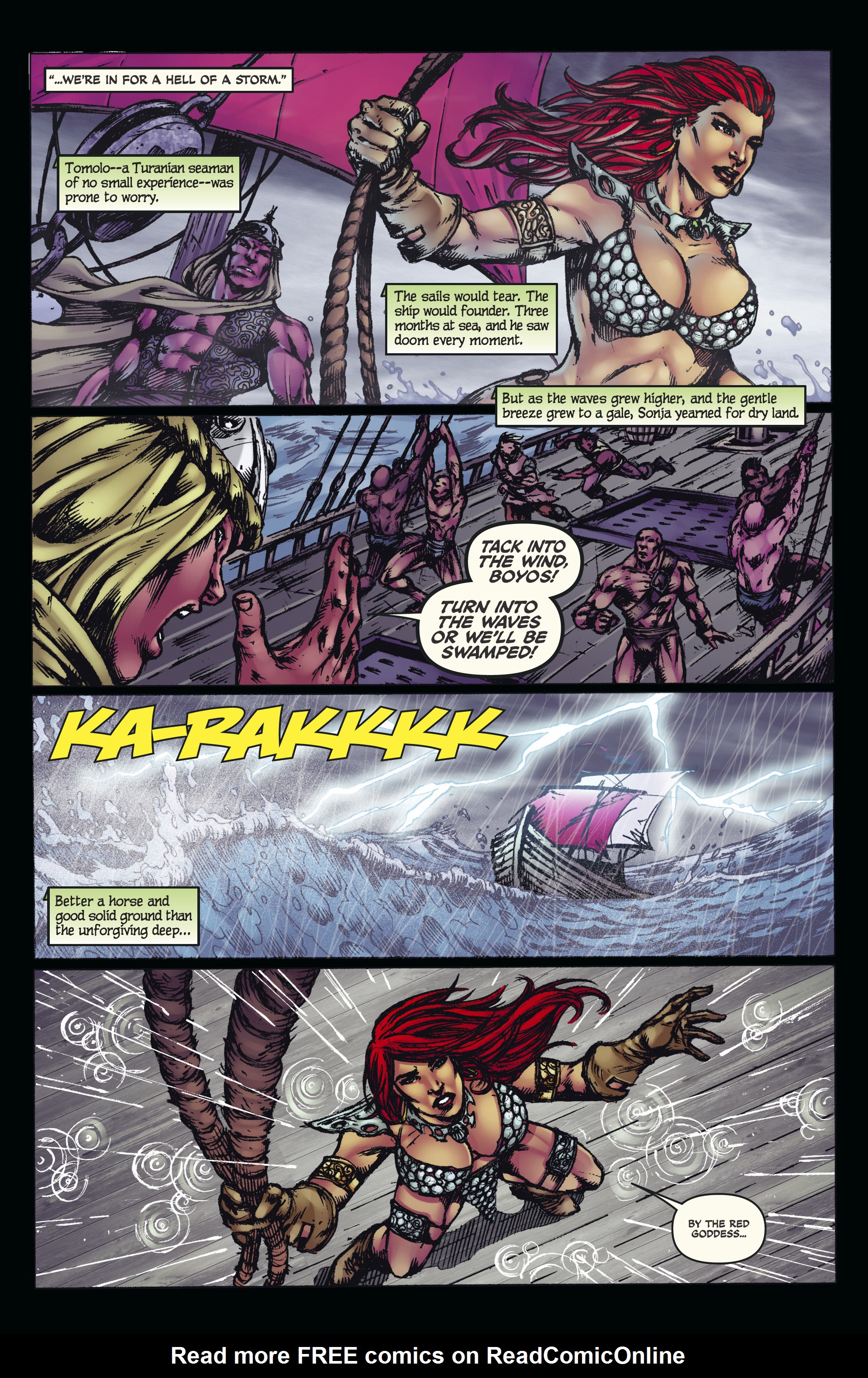 Read online Red Sonja Omnibus comic -  Issue # TPB 5 (Part 1) - 13