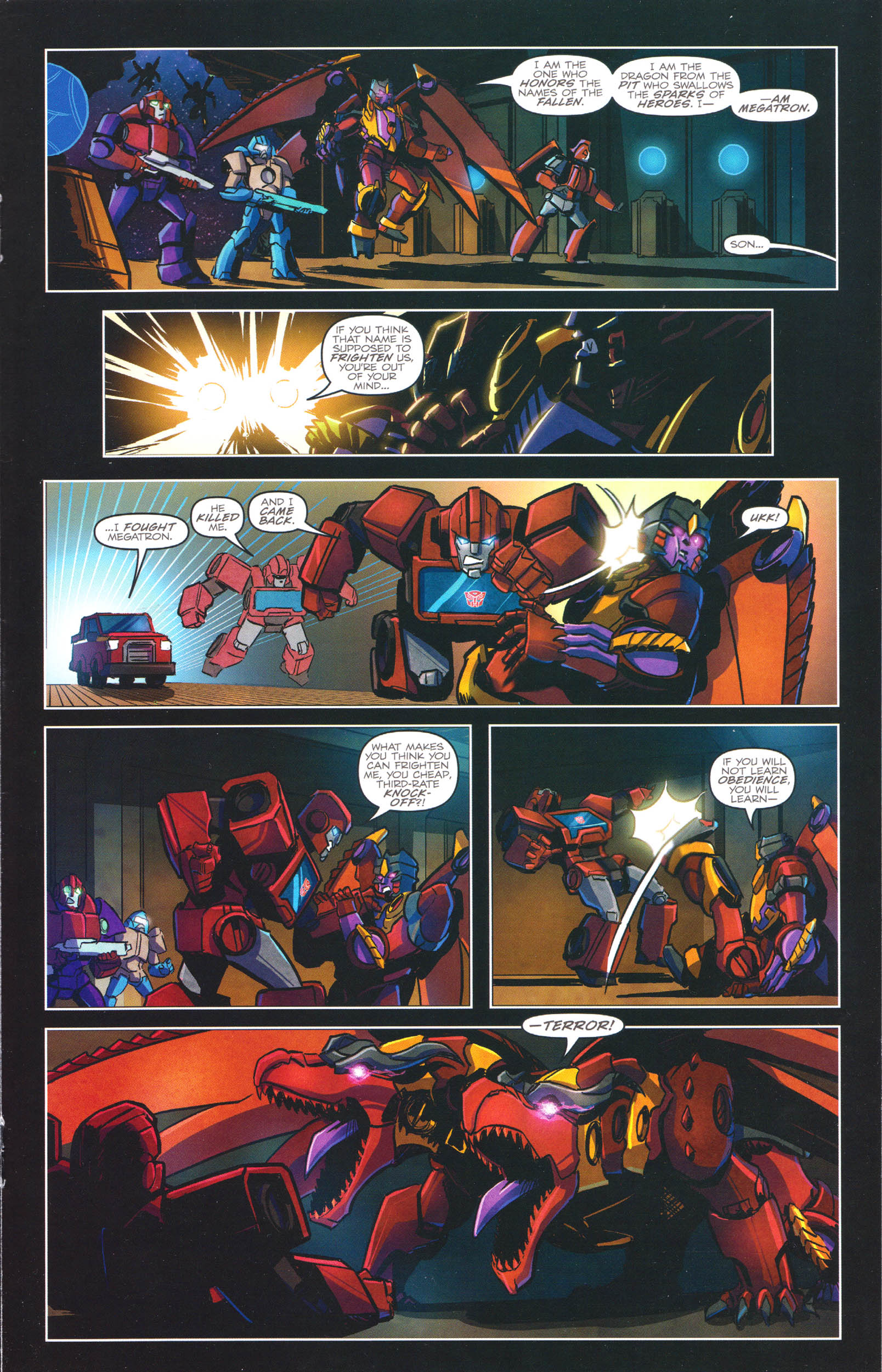 Read online Transformers: Dawn of the Predacus comic -  Issue # Full - 16