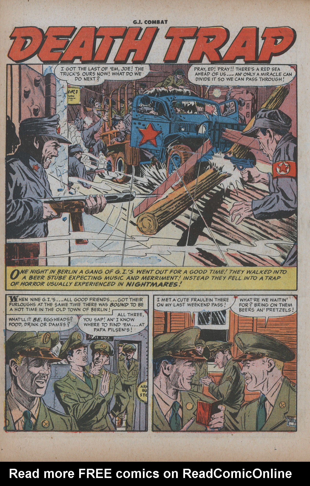 Read online G.I. Combat (1952) comic -  Issue #20 - 18