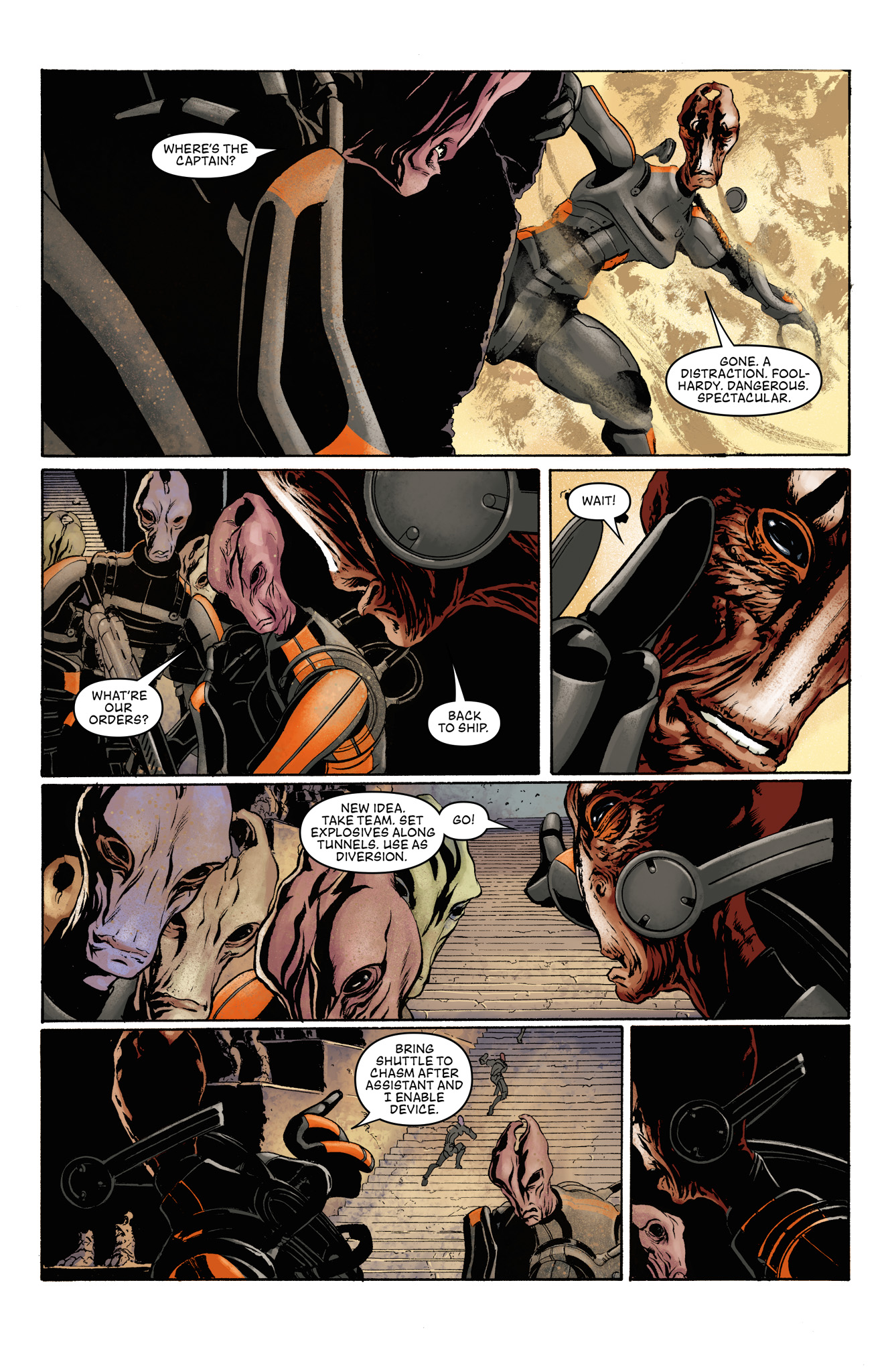 Read online Mass Effect: Foundation comic -  Issue #9 - 17