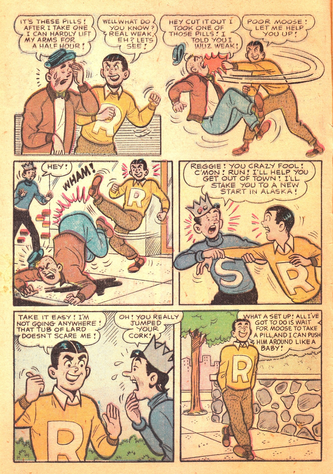 Read online Archie's Rival Reggie comic -  Issue #10 - 4