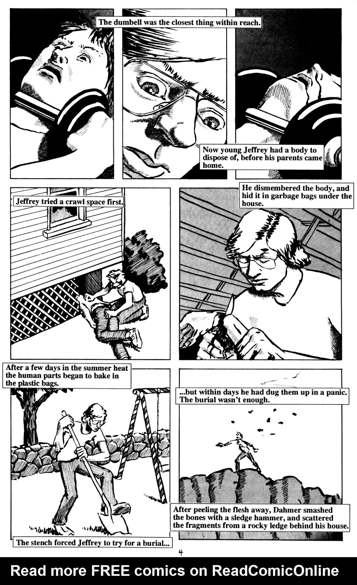 Read online Jeffery Dahmer: An Unauthorized Biography of a Serial Killer comic -  Issue # Full - 6