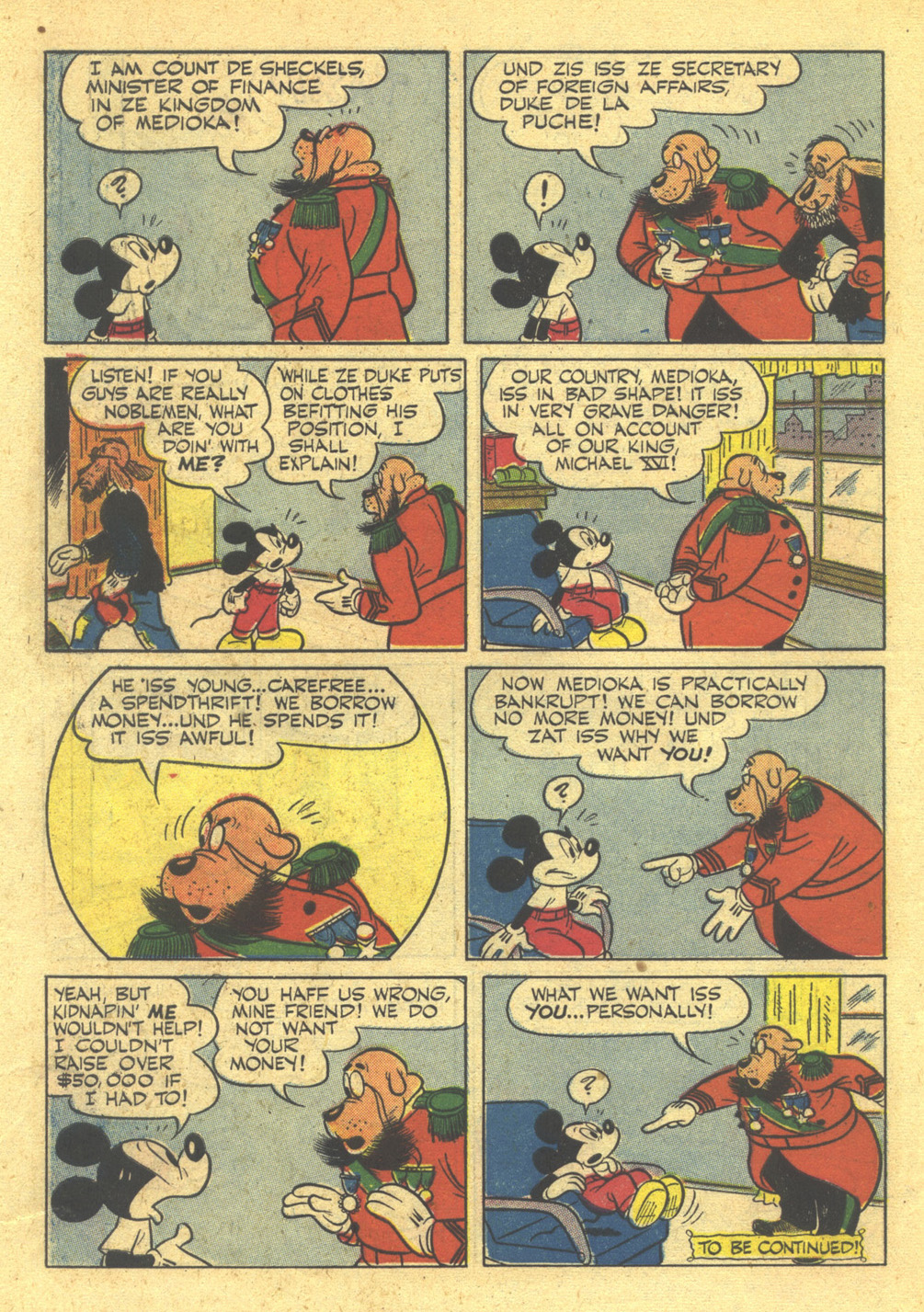Read online Walt Disney's Comics and Stories comic -  Issue #117 - 50