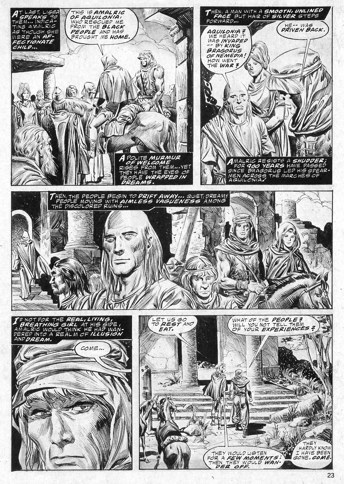 The Savage Sword Of Conan issue 21 - Page 23