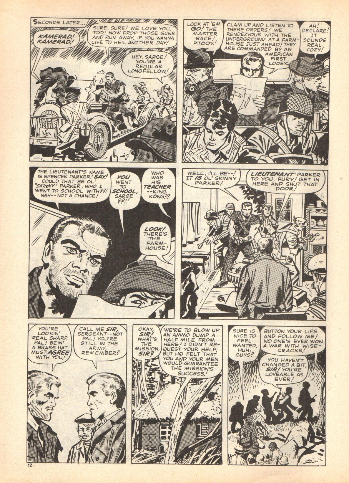 Read online Fury (1977) comic -  Issue #11 - 12