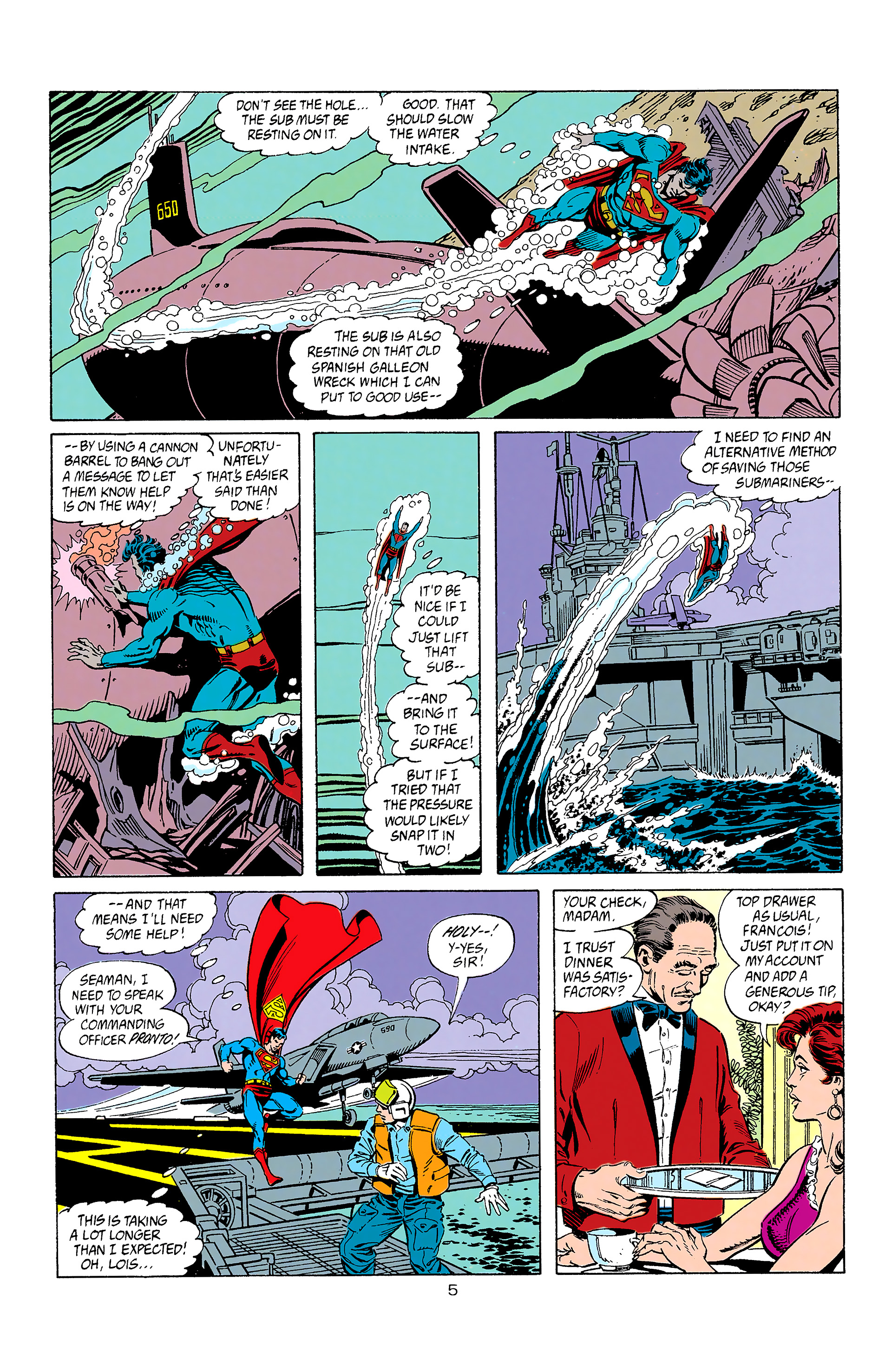 Read online Superman (1987) comic -  Issue #59 - 6