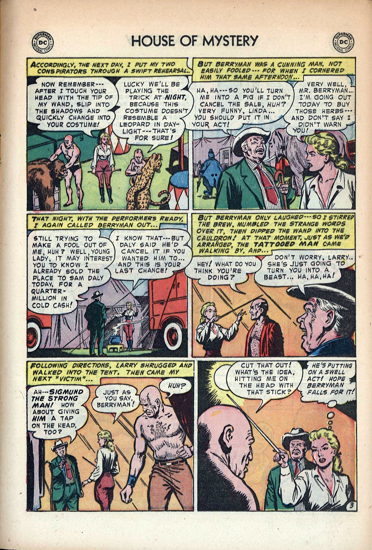 Read online House of Mystery (1951) comic -  Issue #17 - 13