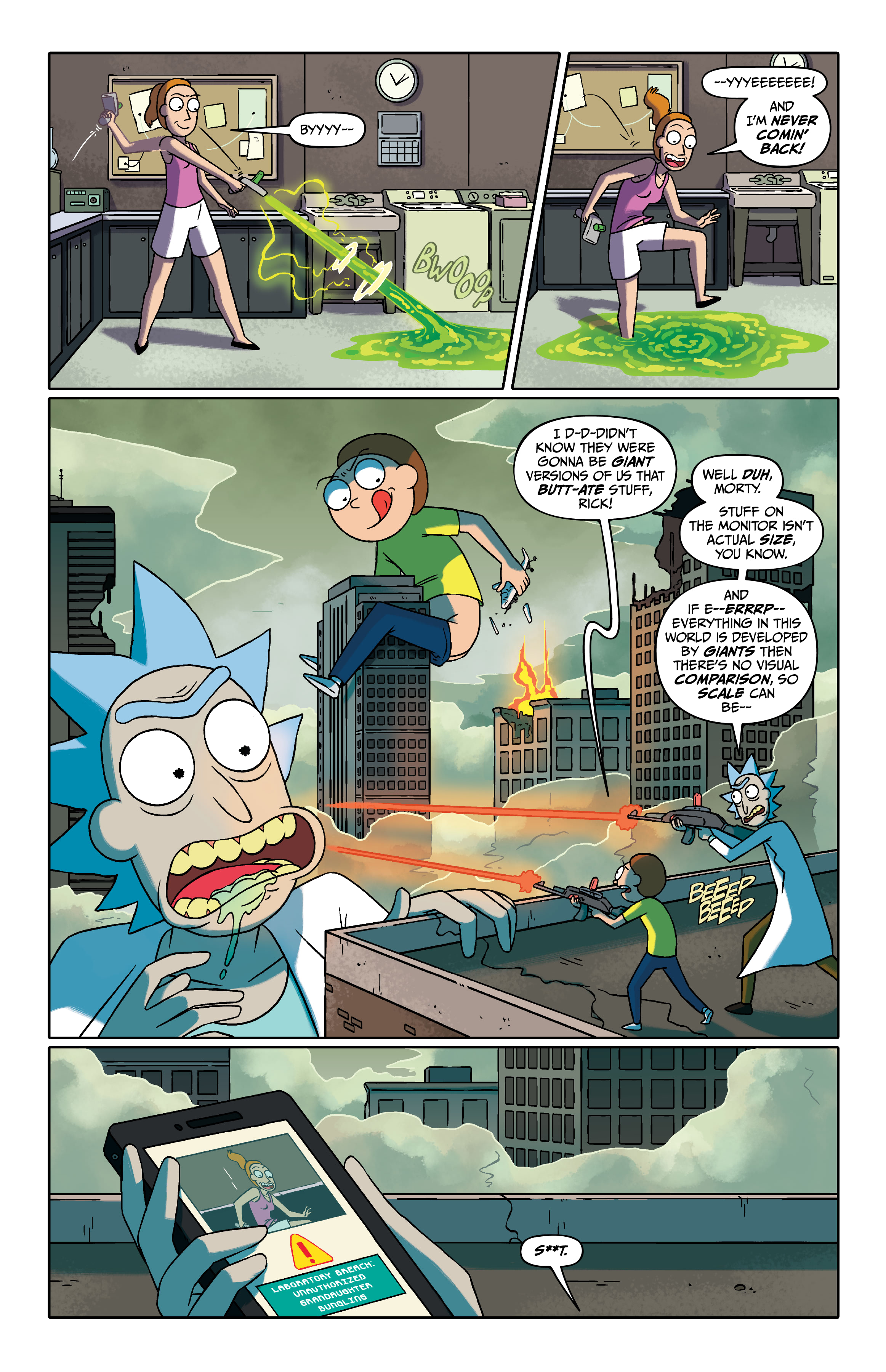 Read online Rick and Morty comic -  Issue # (2015) _Deluxe Edition 5 (Part 1) - 32