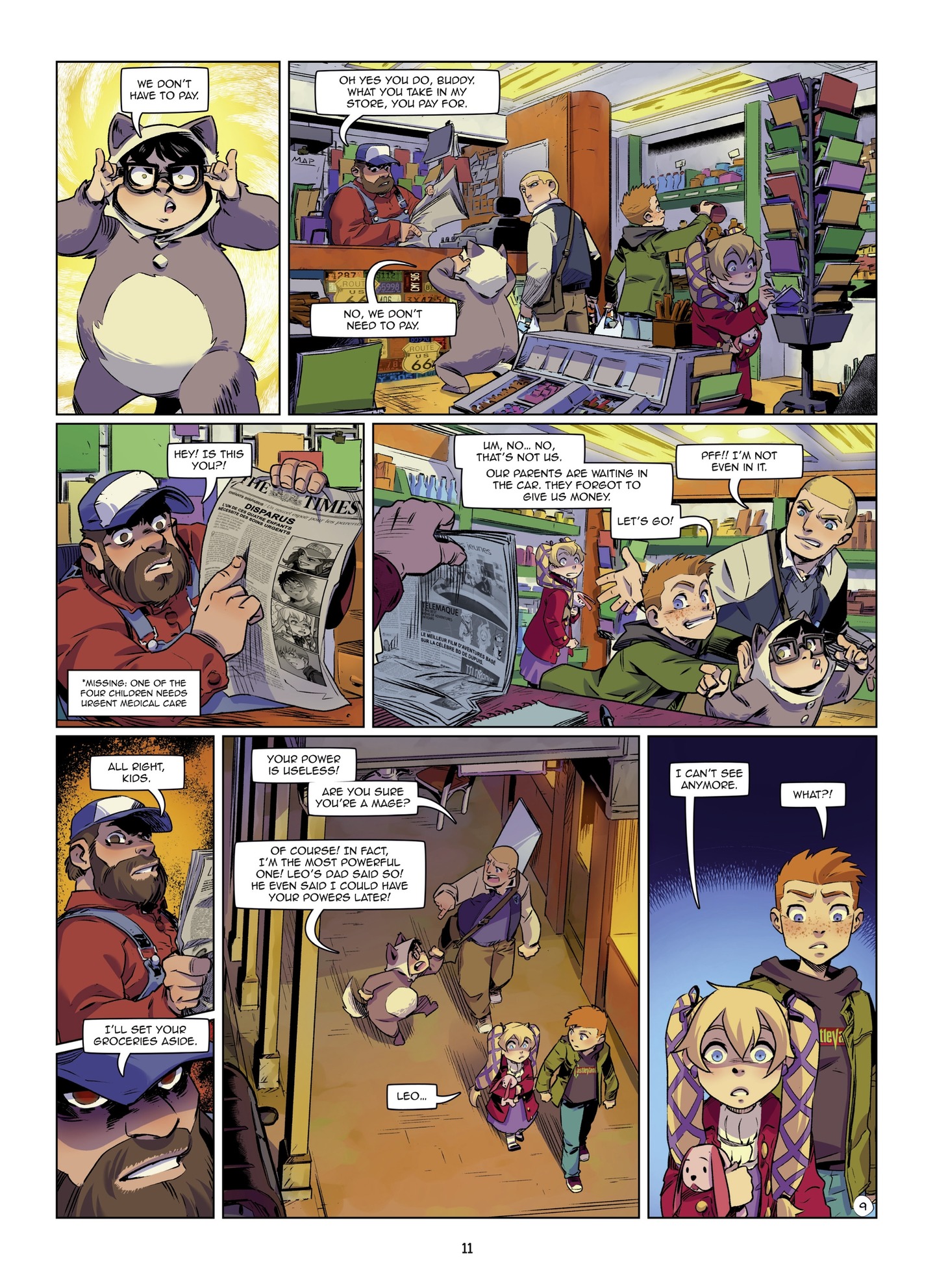 Read online Magic 7 comic -  Issue #6 - 11