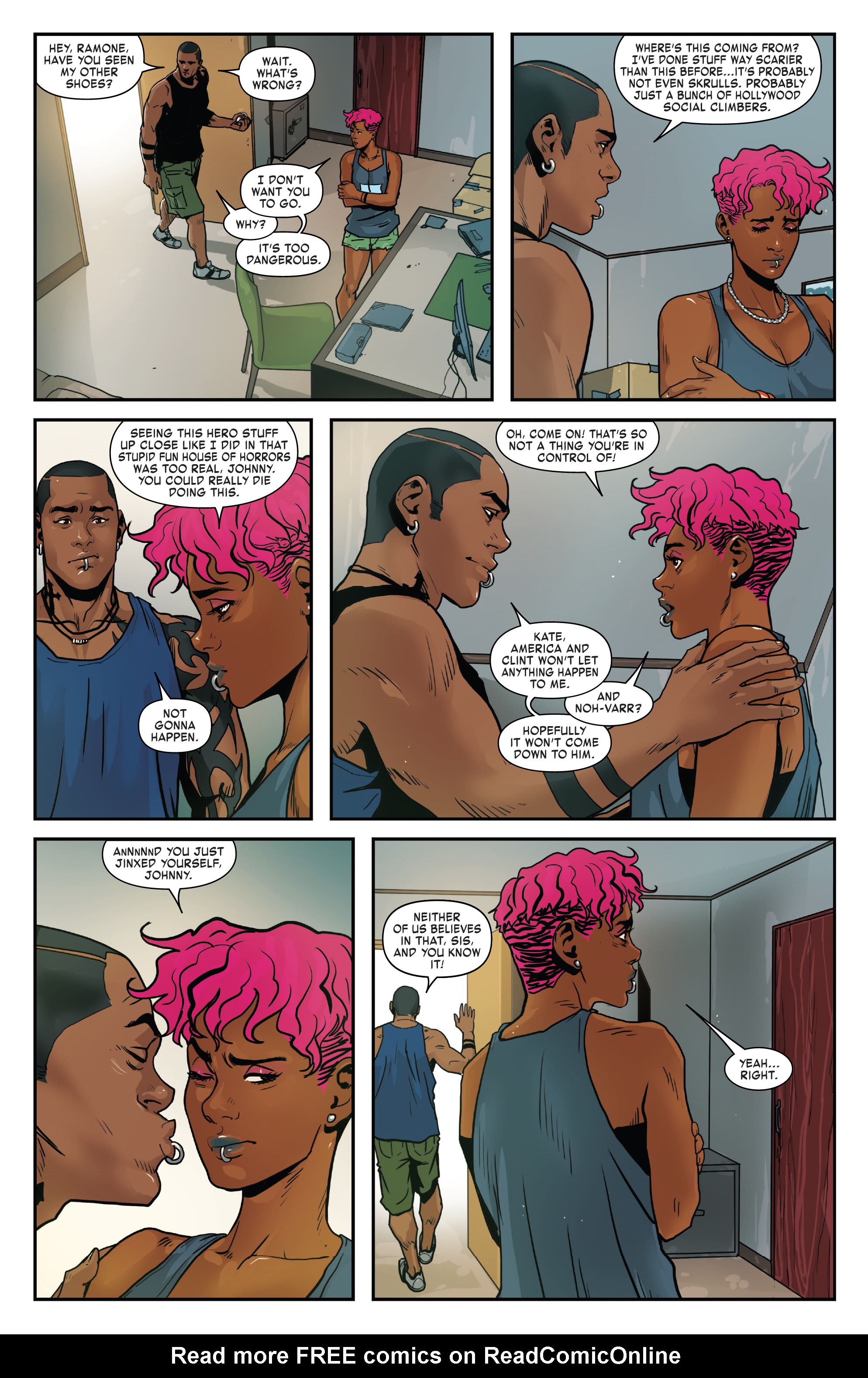 Read online Hawkeye: Team Spirit comic -  Issue # TPB (Part 1) - 69