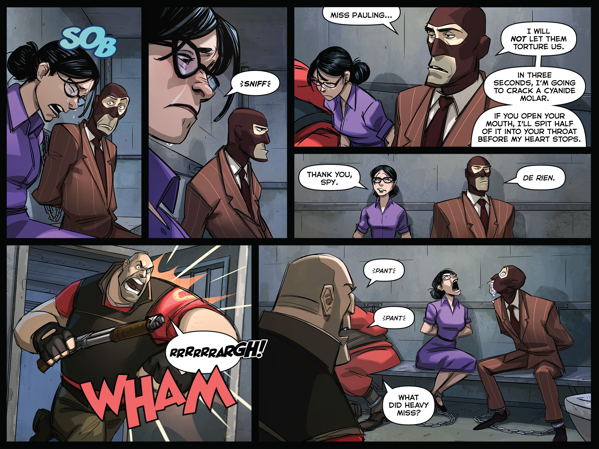 Read online Team Fortress 2 comic -  Issue #5 - 40