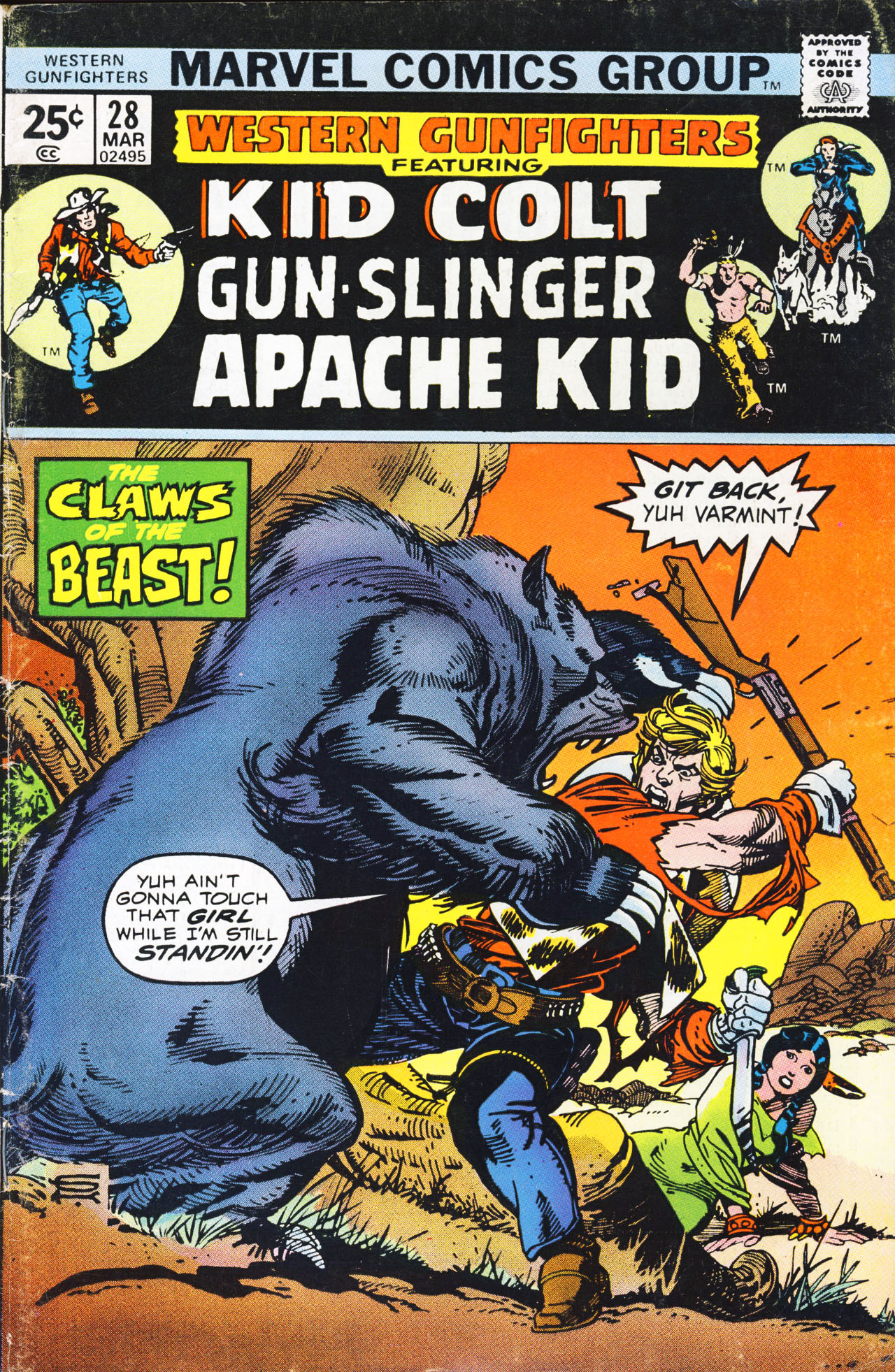 Read online Western Gunfighters comic -  Issue #28 - 1