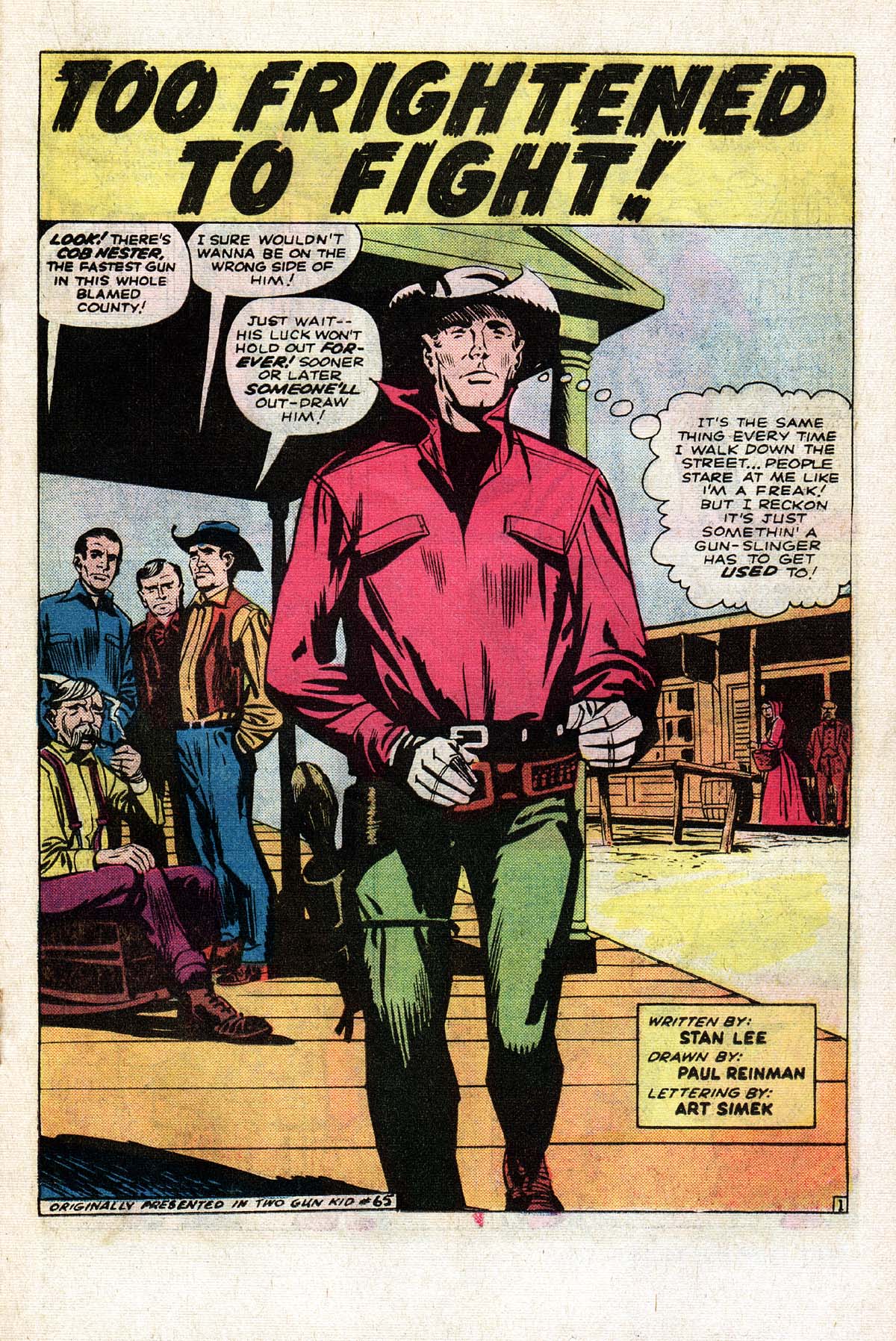 Read online The Mighty Marvel Western comic -  Issue #38 - 12