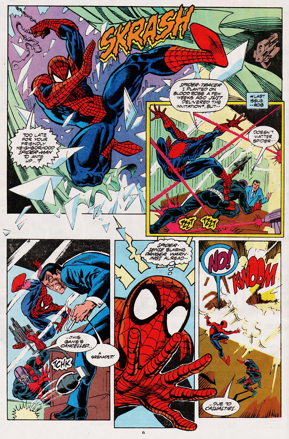 Read online Web of Spider-Man (1985) comic -  Issue #99 - 7