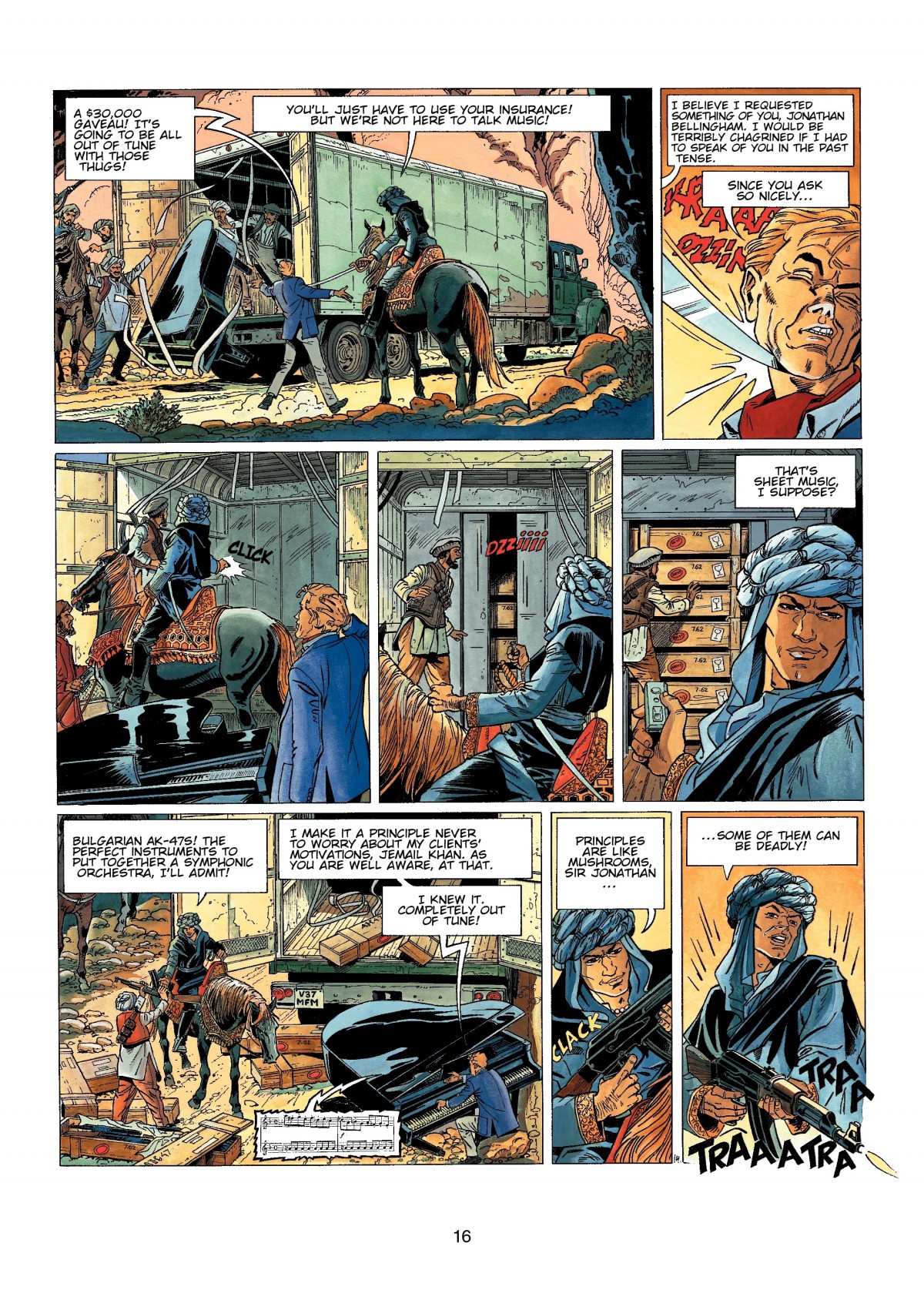 Read online Wayne Shelton comic -  Issue #1 - 16