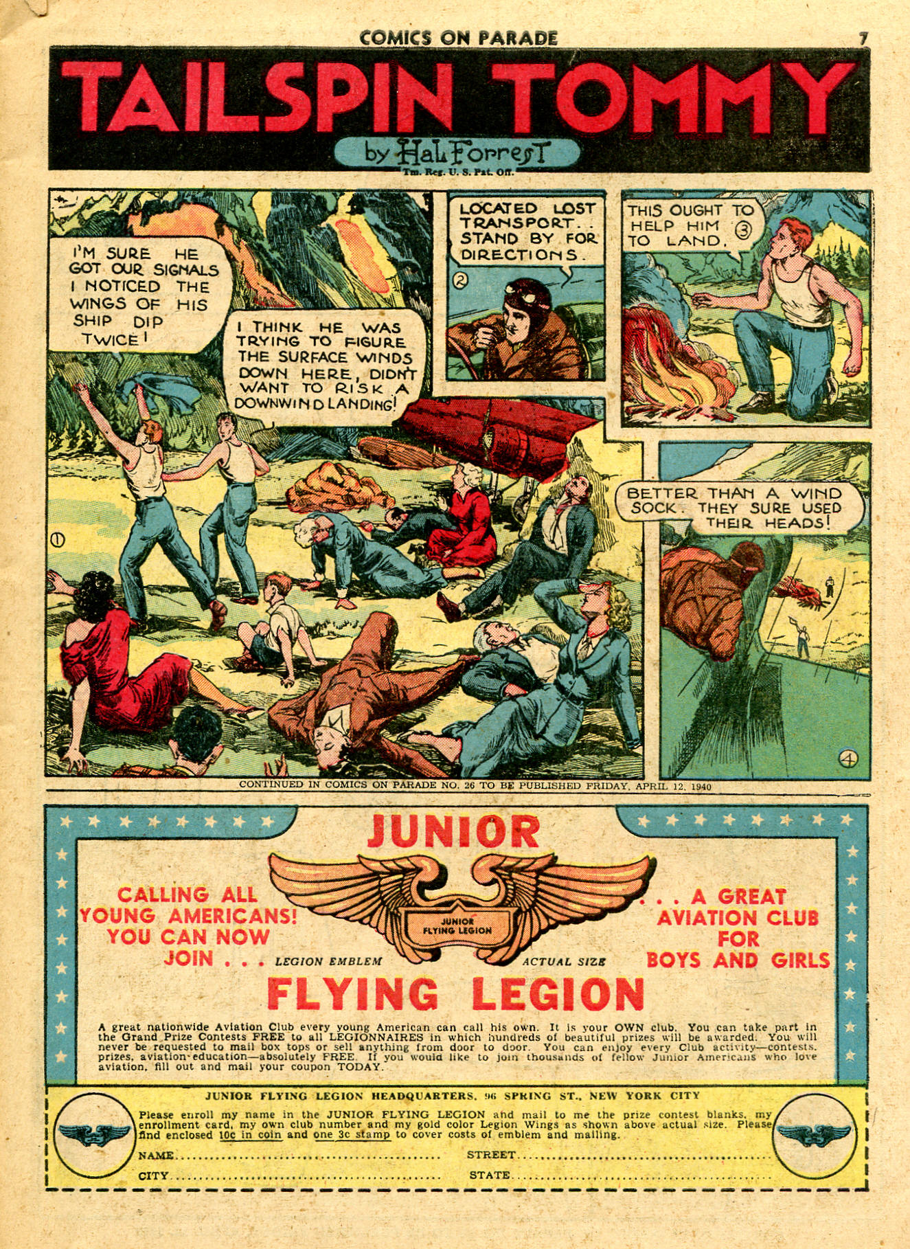 Read online Comics on Parade comic -  Issue #25 - 9