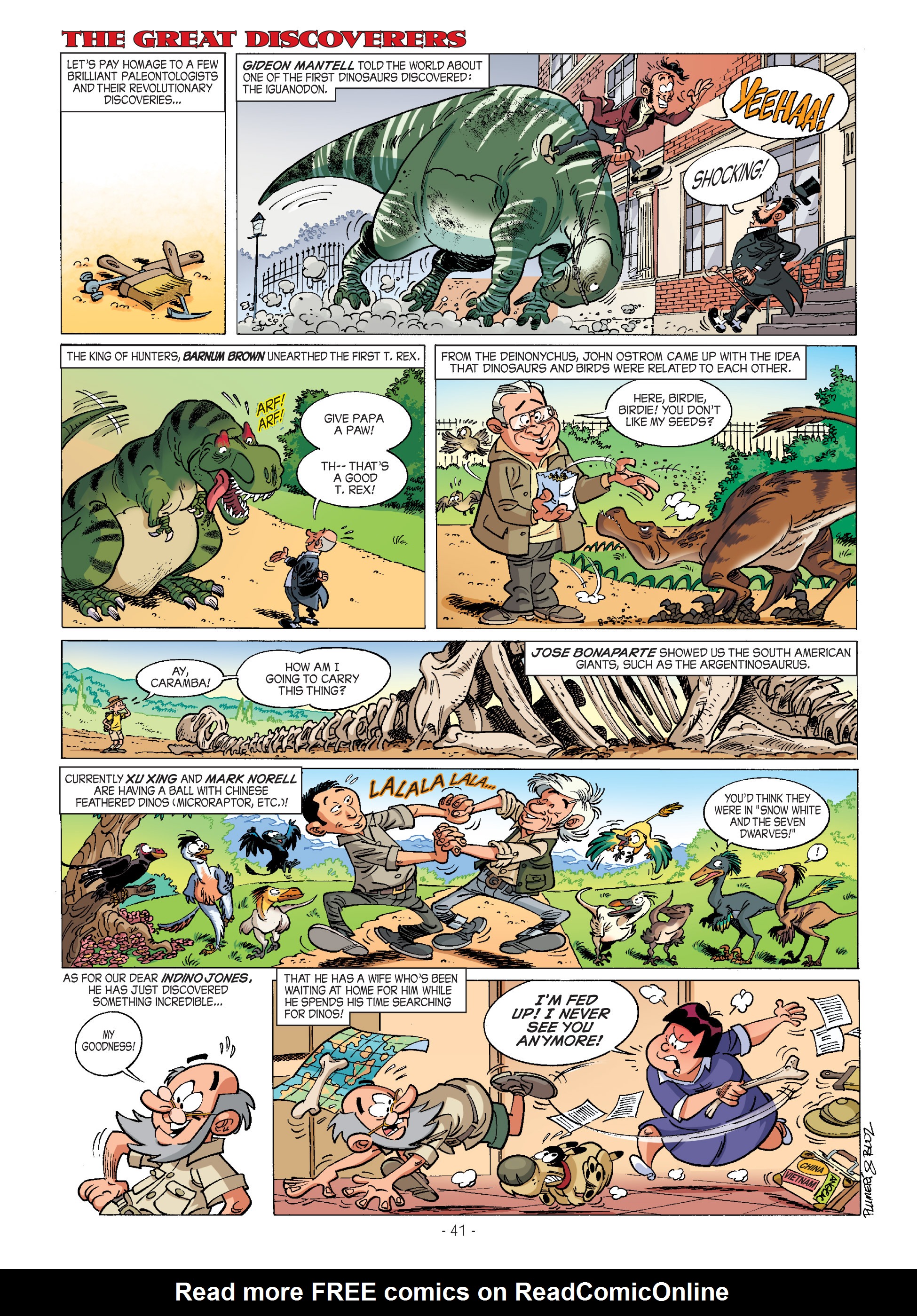Read online Dinosaurs (2014) comic -  Issue #3 - 42