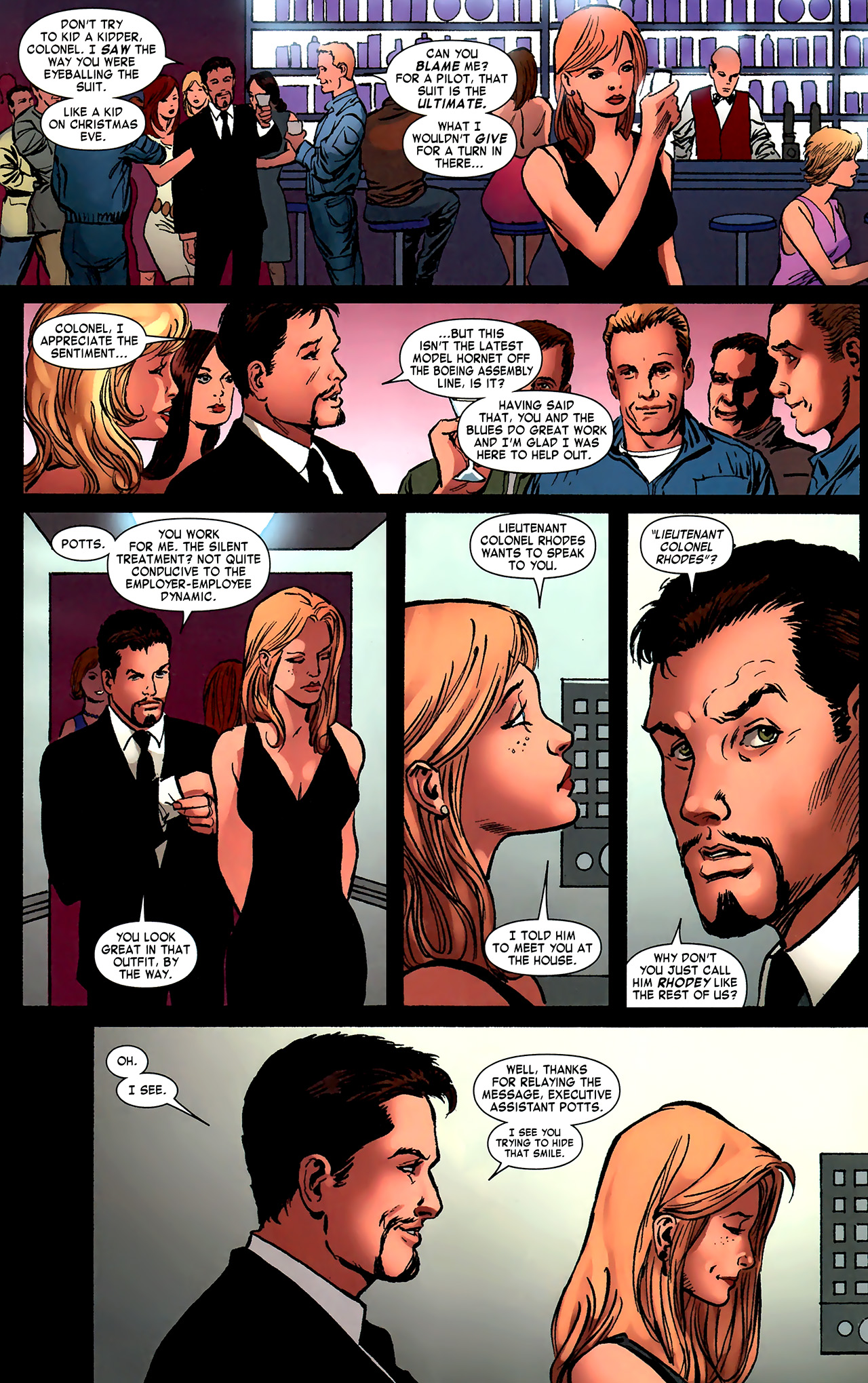 Read online Iron Man 2: Public Identity comic -  Issue #1 - 9