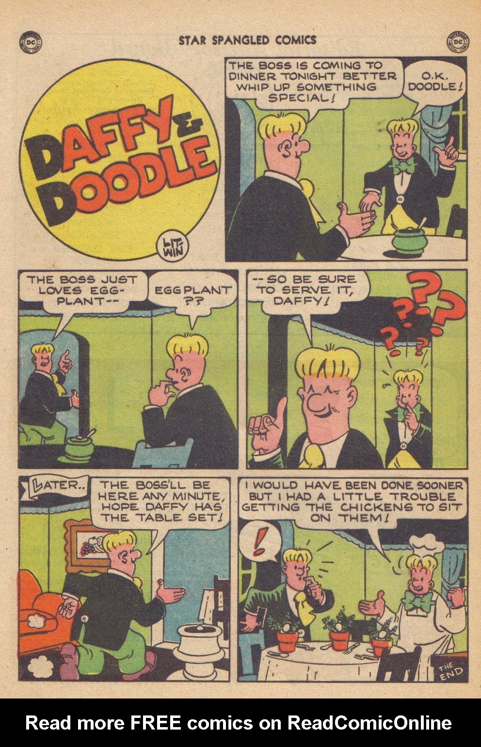 Read online Star Spangled Comics comic -  Issue #102 - 34