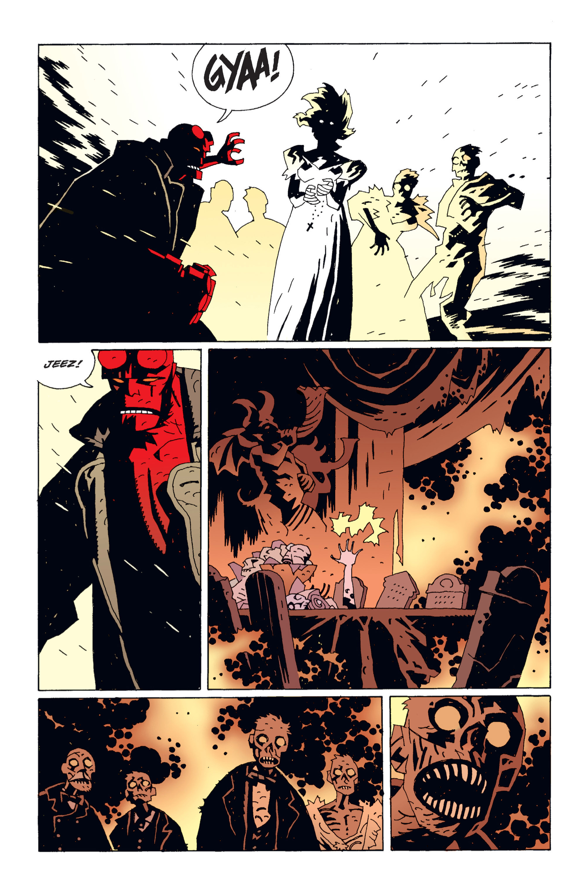 Read online Hellboy comic -  Issue #3 - 59