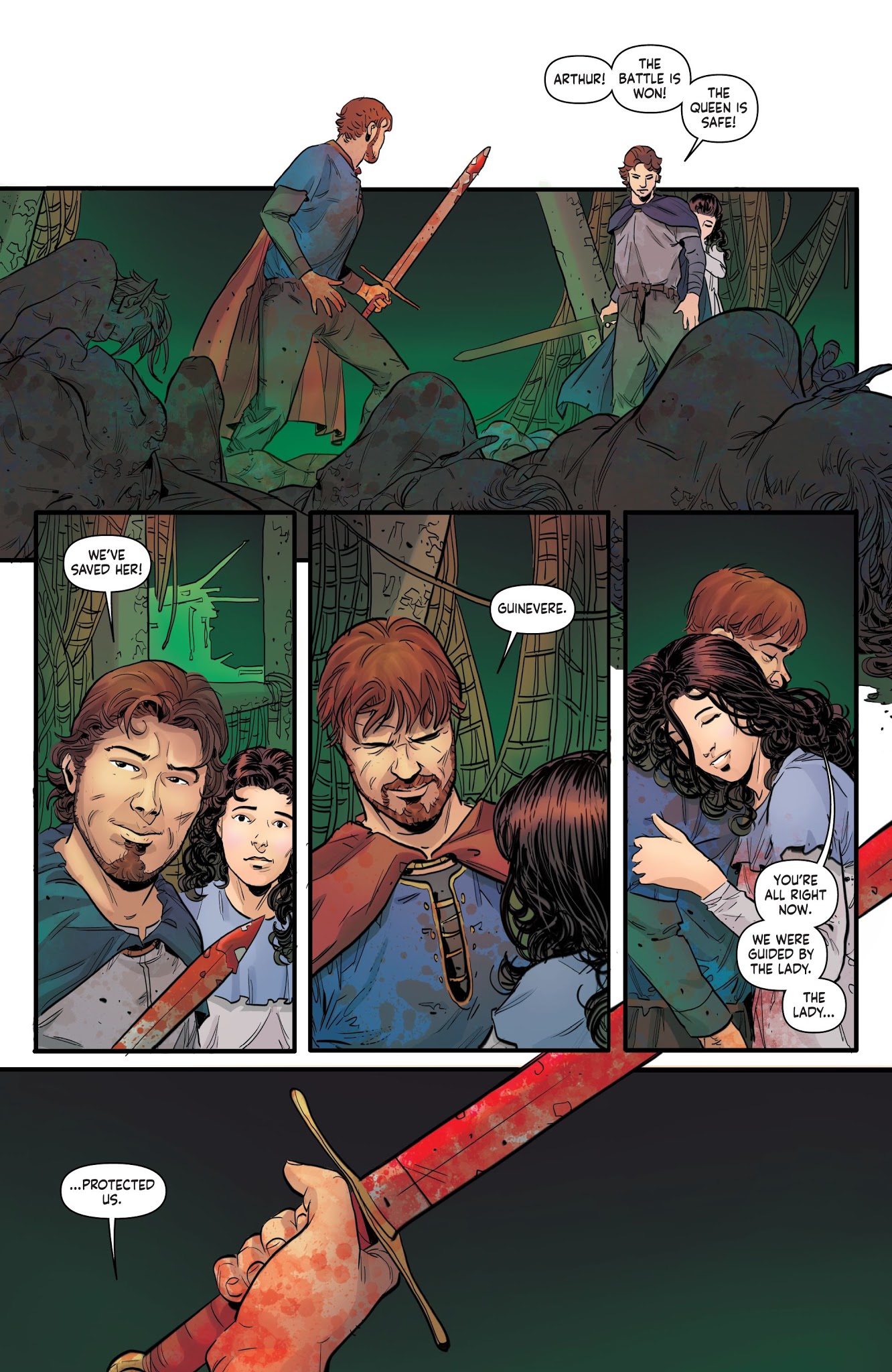 Read online Unholy Grail comic -  Issue #3 - 17