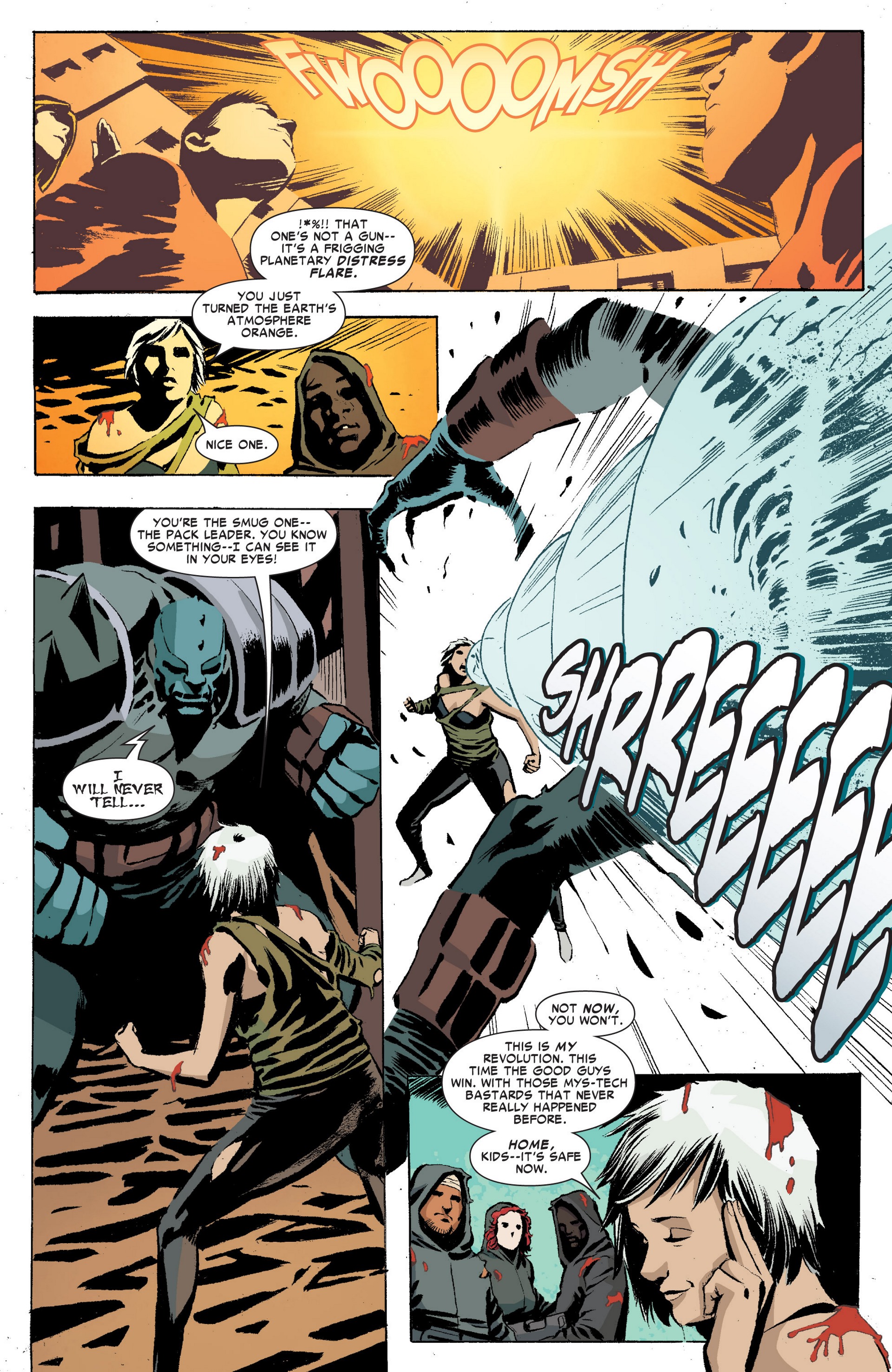 Read online Revolutionary War: Motormouth comic -  Issue # Full - 19