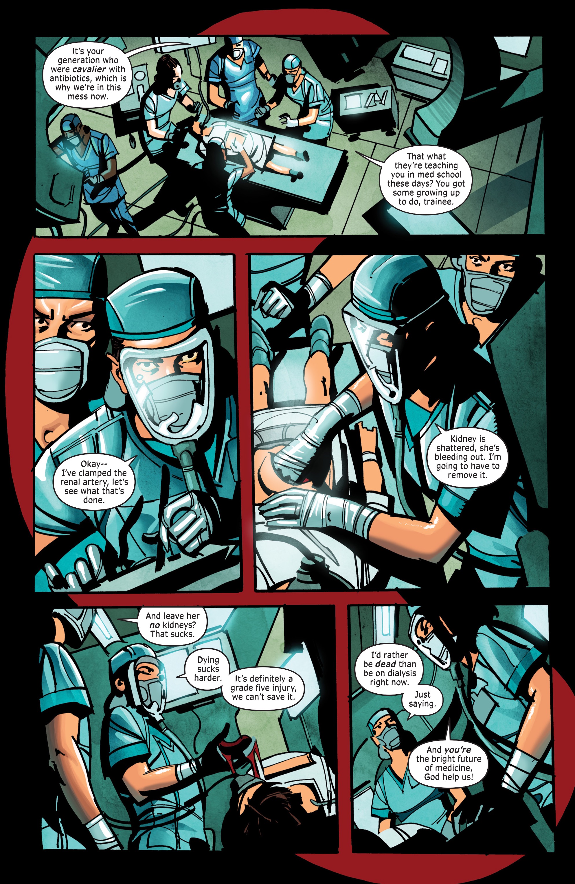 Read online Surgeon X comic -  Issue #1 - 19