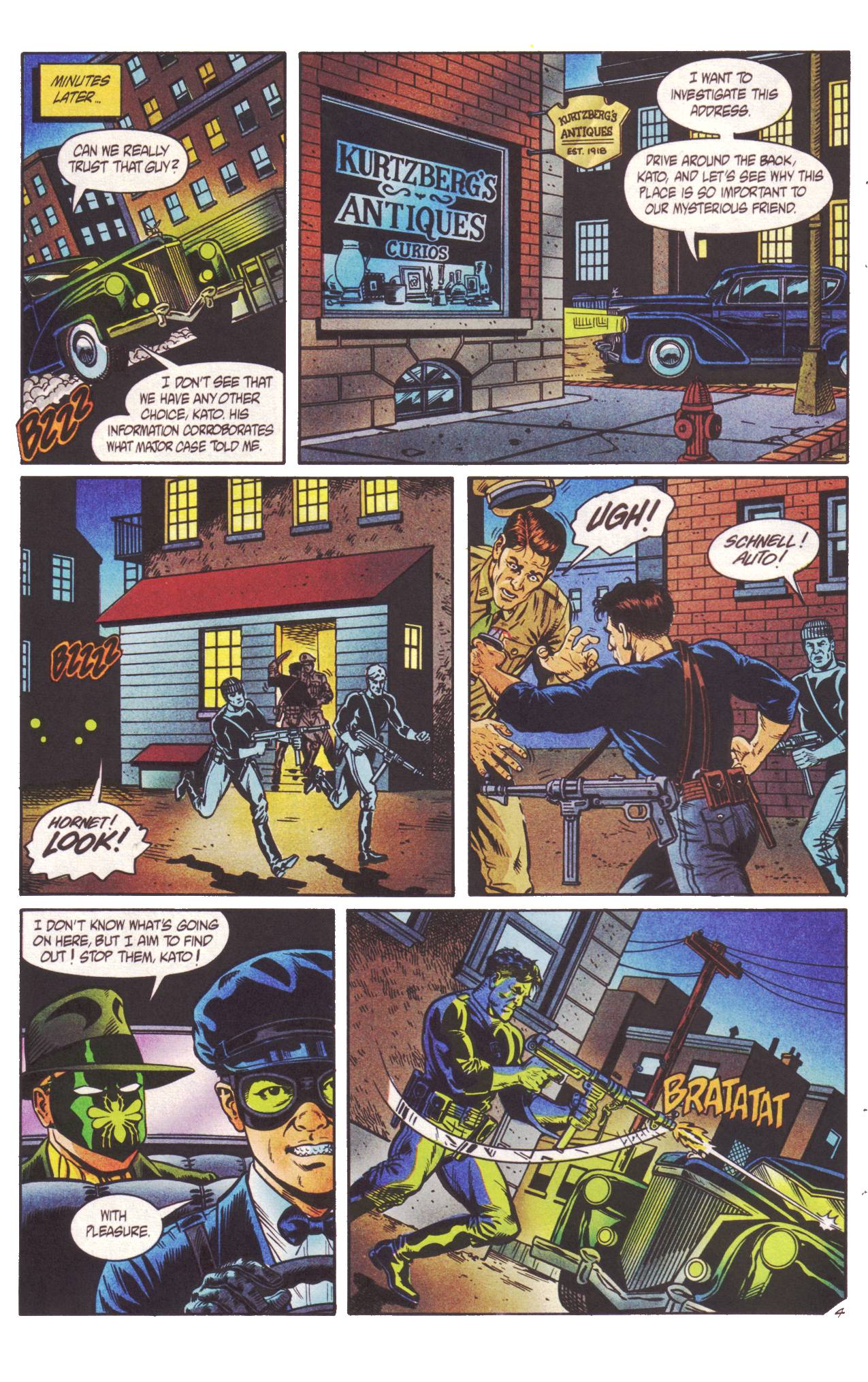 Read online Sting of The Green Hornet comic -  Issue #2 - 5