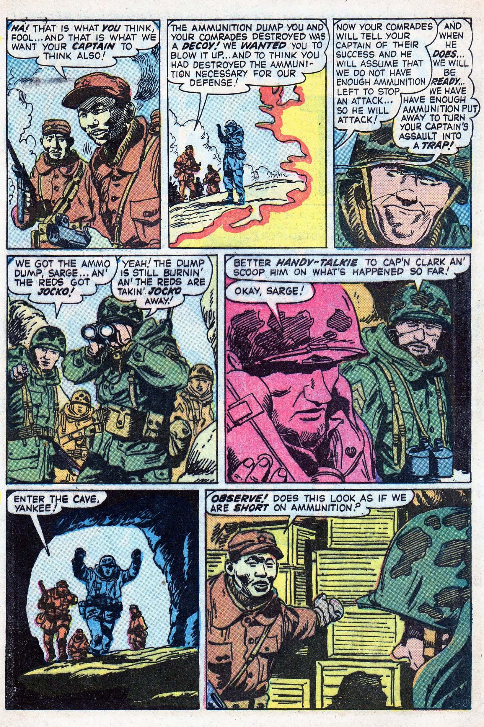 Read online Marines in Battle comic -  Issue #20 - 4