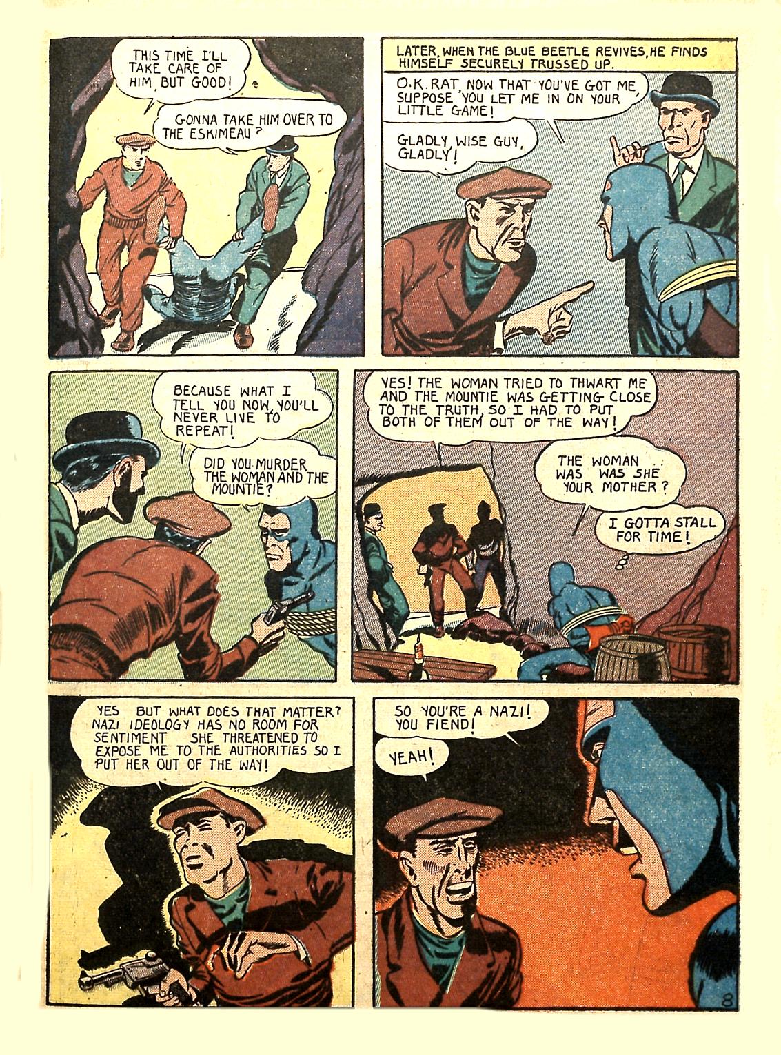 Read online The Blue Beetle comic -  Issue #28 - 59
