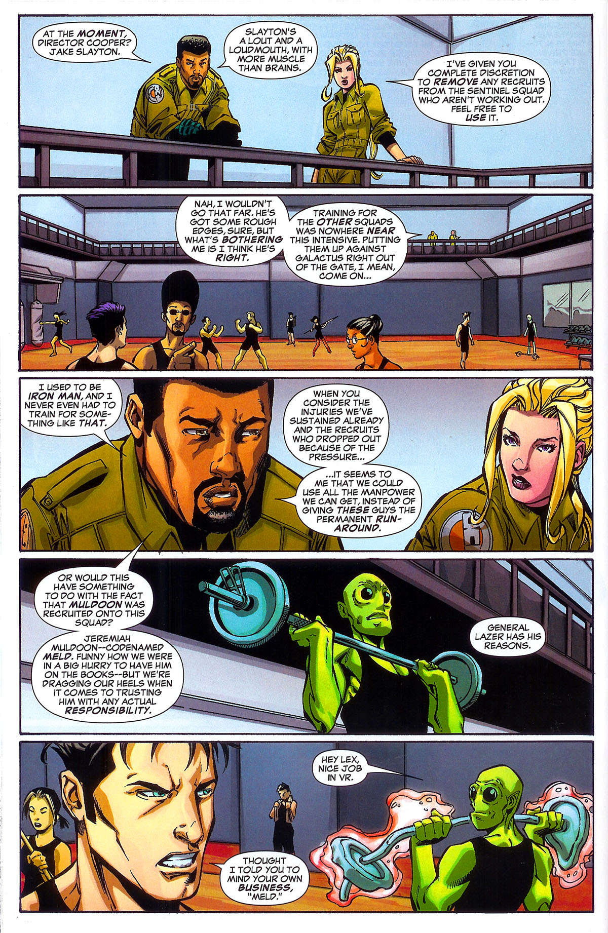 Read online Sentinel Squad O*N*E comic -  Issue #2 - 10