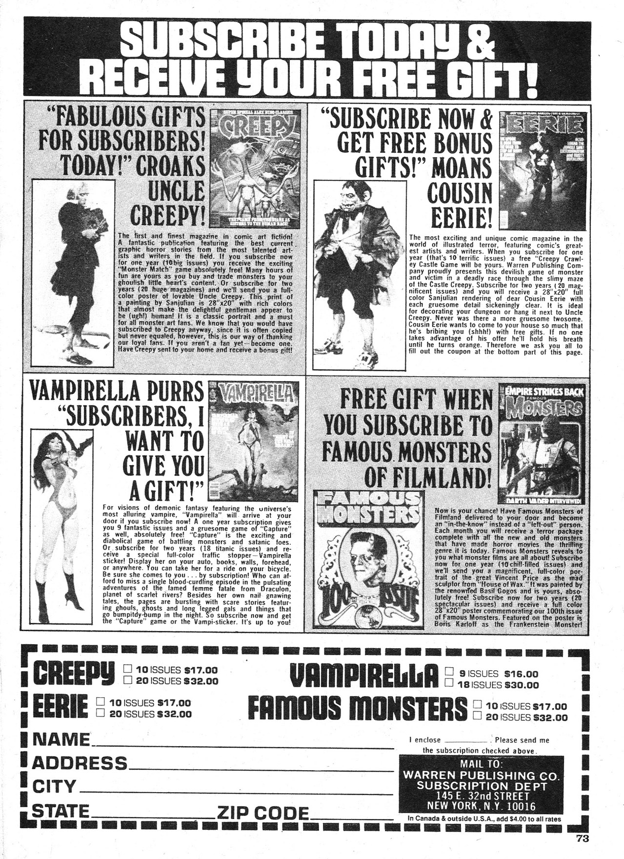 Read online Vampirella (1969) comic -  Issue #89 - 73