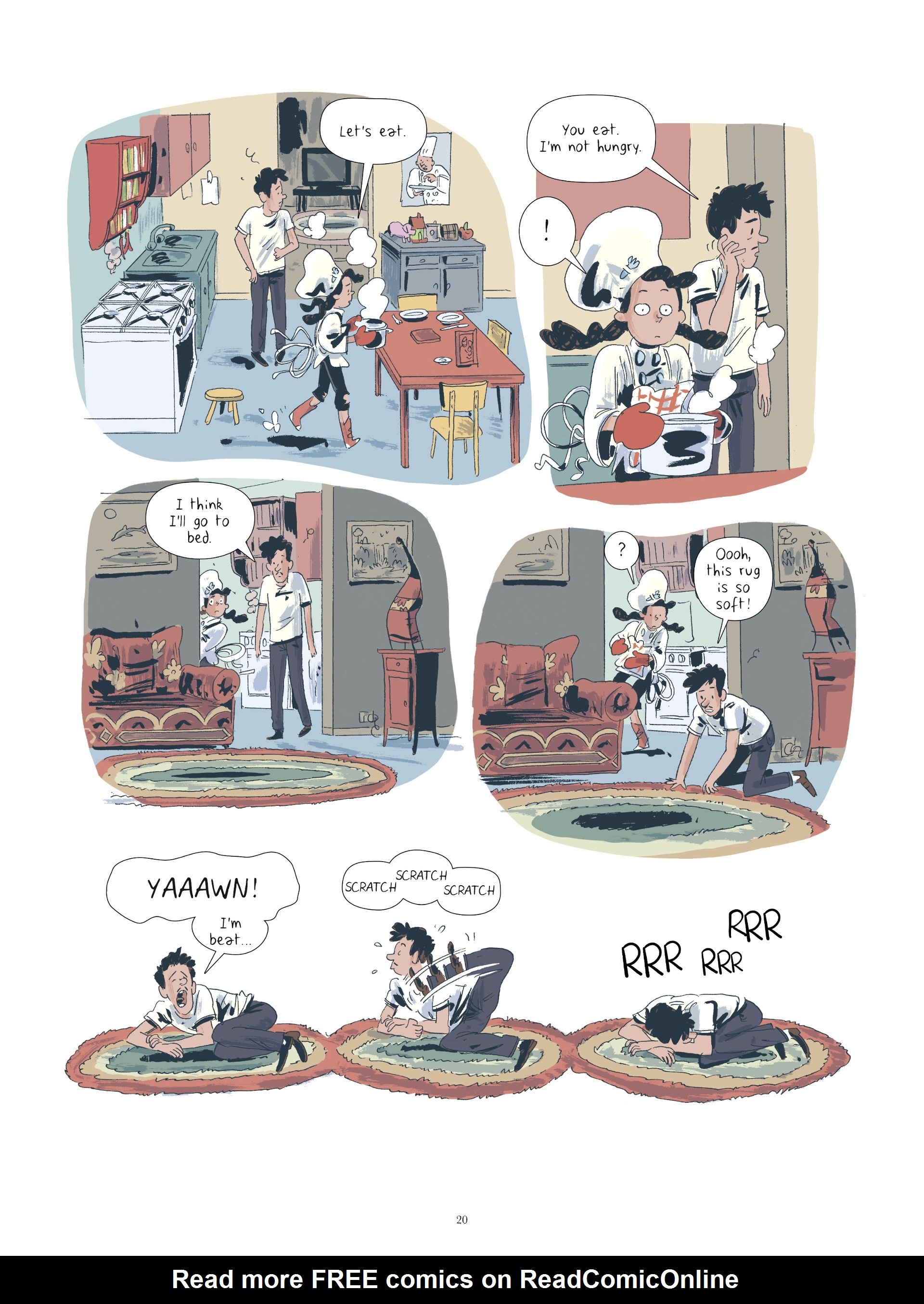 Read online Yasmina and the Potato Eaters comic -  Issue #2 - 20