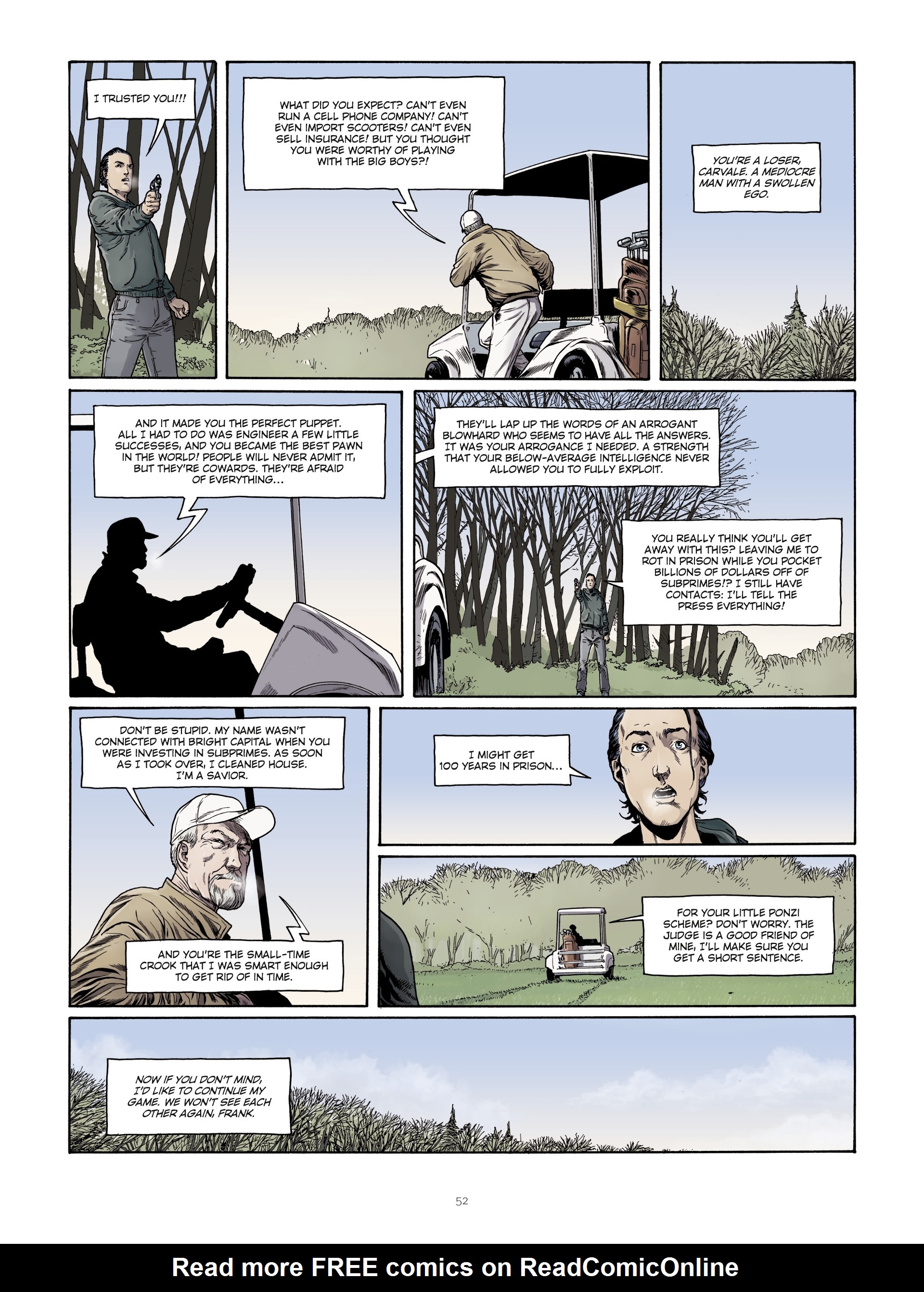 Read online Hedge Fund comic -  Issue #2 - 52