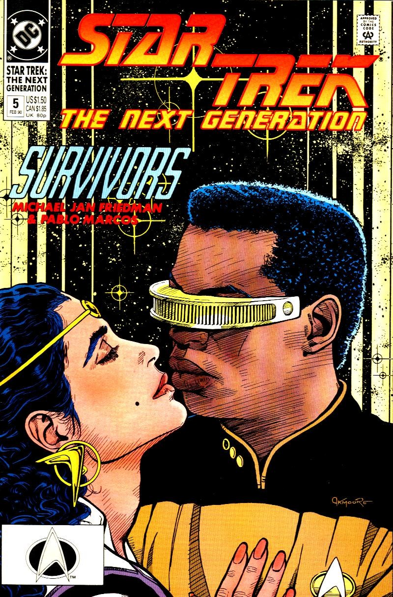 Read online Star Trek: The Next Generation (1989) comic -  Issue #5 - 1