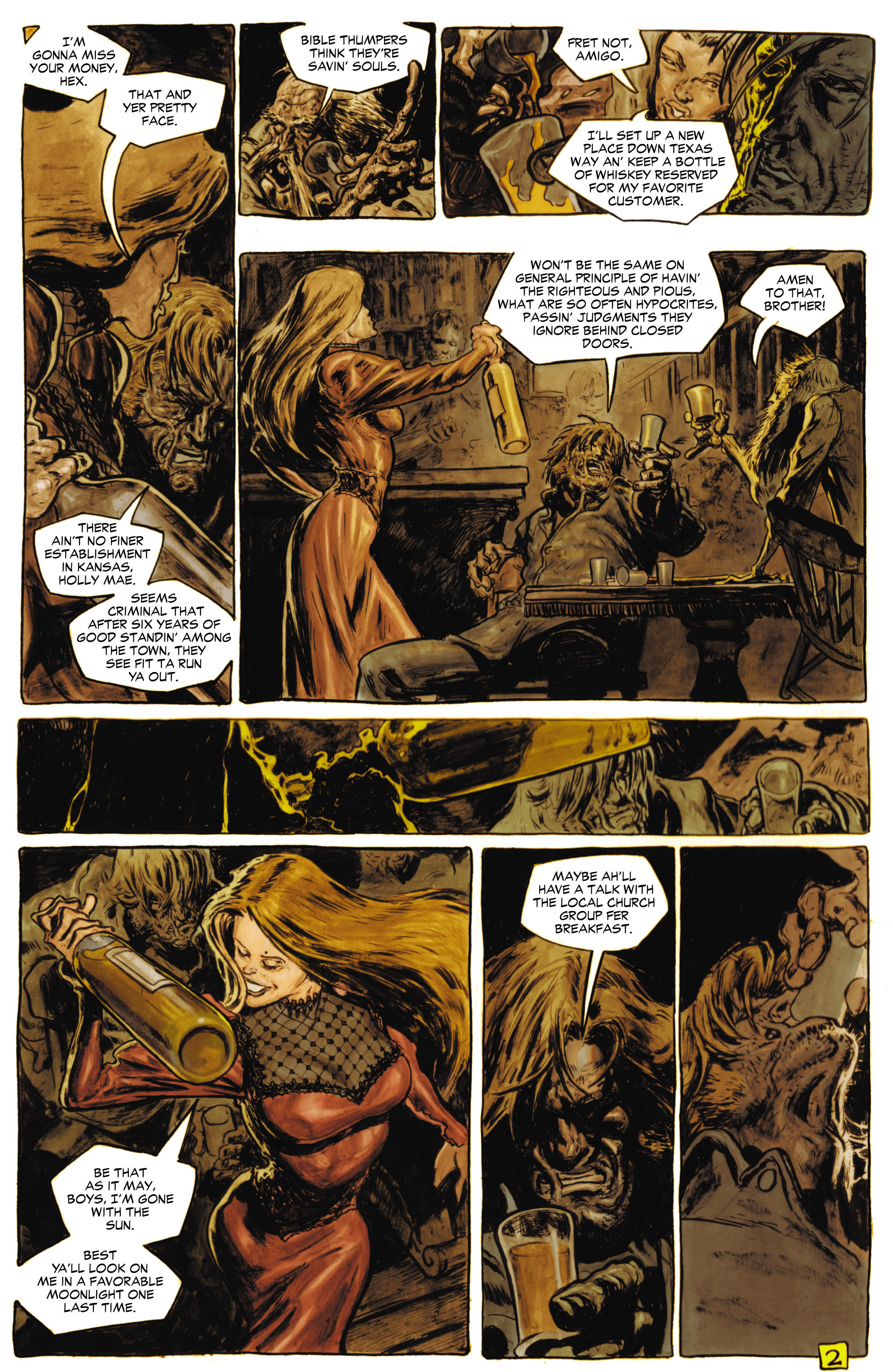 Read online Jonah Hex (2006) comic -  Issue #39 - 3