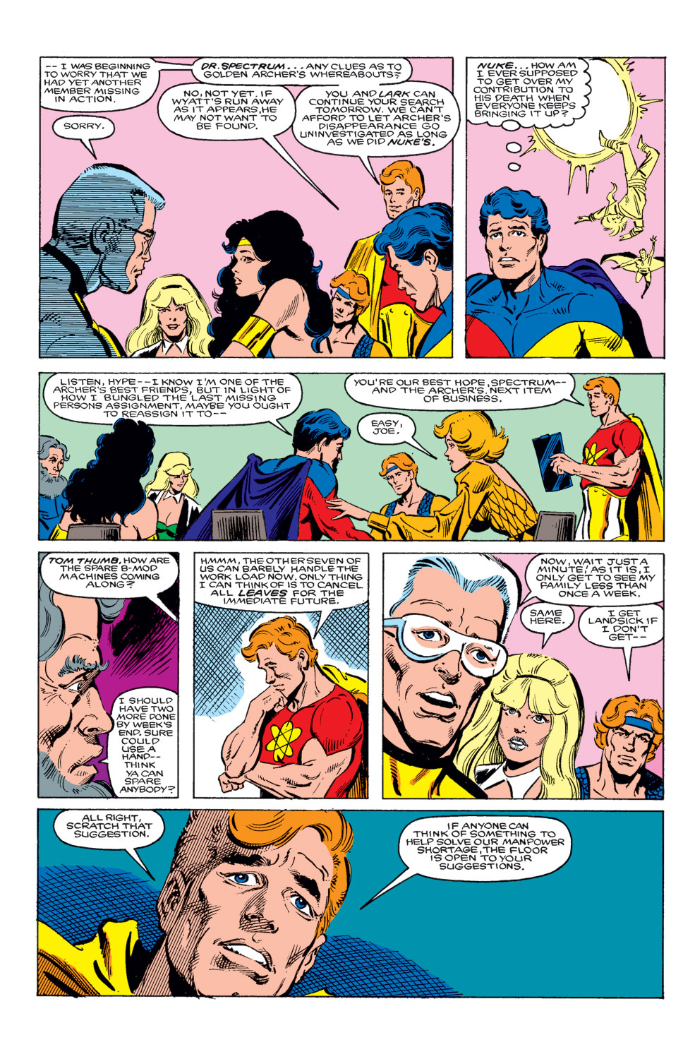 Read online Squadron Supreme (1985) comic -  Issue #5 - 8