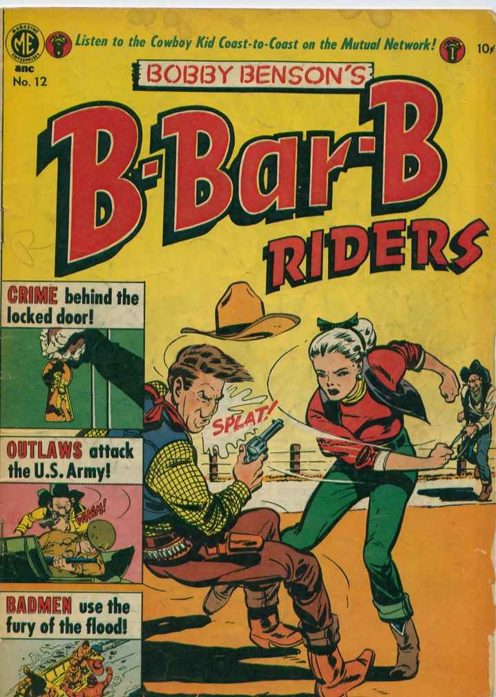Read online Bobby Benson's B-Bar-B Riders comic -  Issue #12 - 1