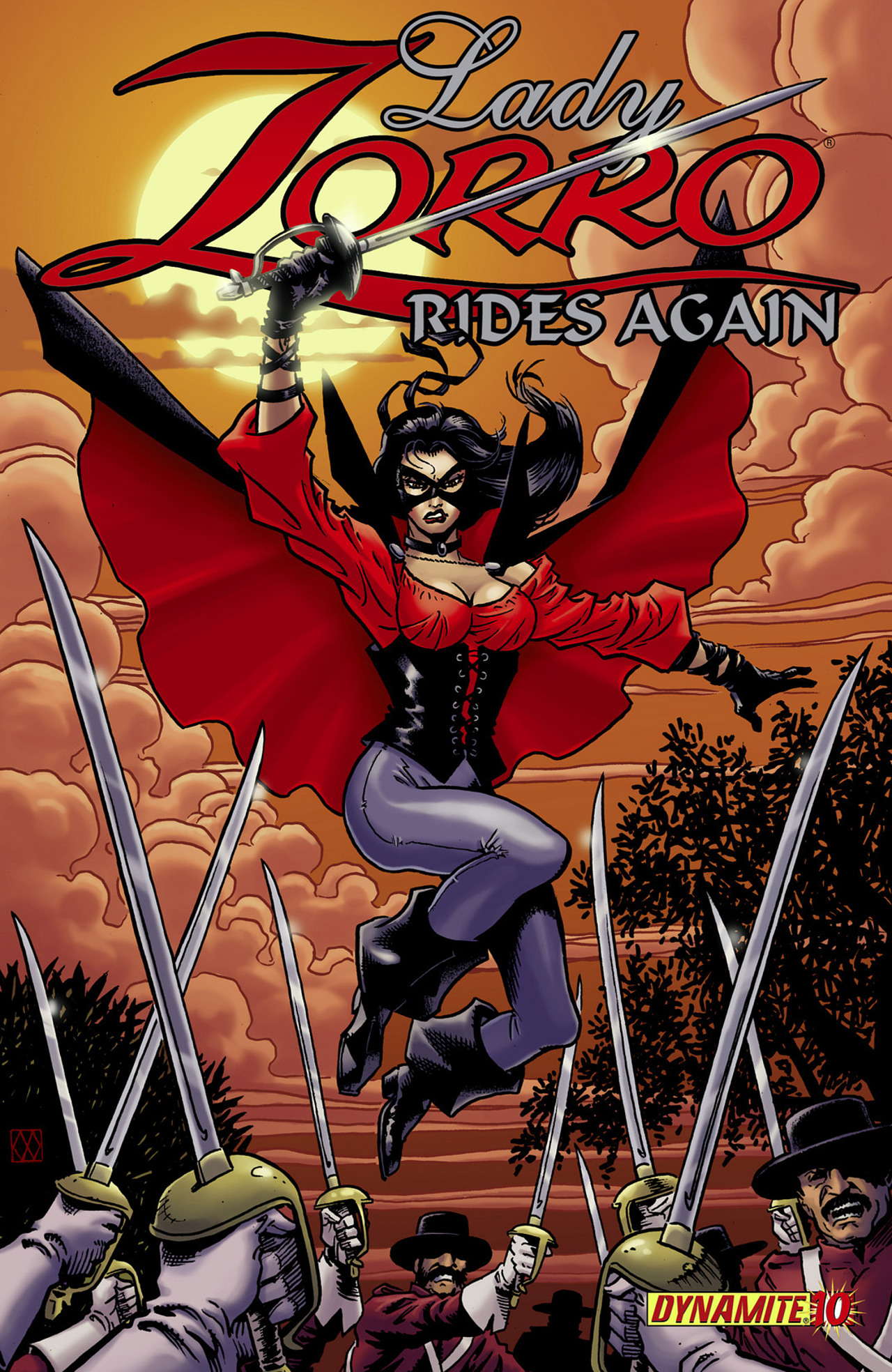 Read online Zorro Rides Again comic -  Issue #10 - 1