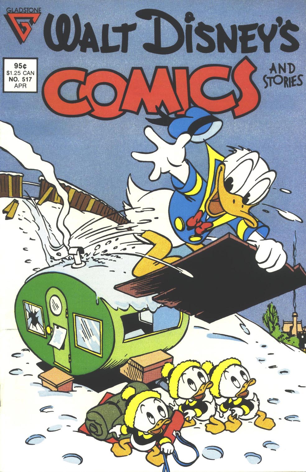 Read online Walt Disney's Comics and Stories comic -  Issue #517 - 1
