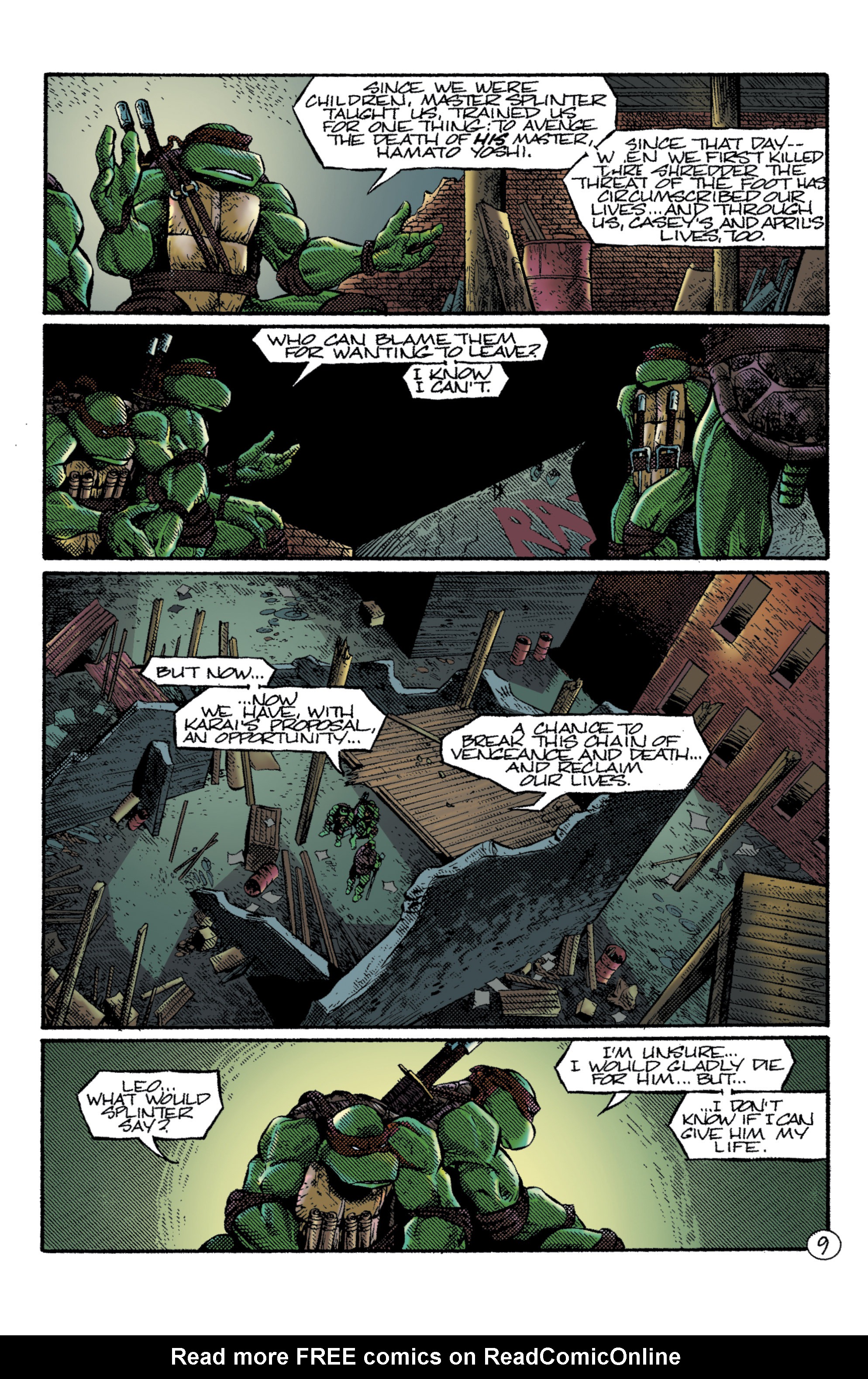 Read online Teenage Mutant Ninja Turtles Color Classics (2015) comic -  Issue #11 - 11