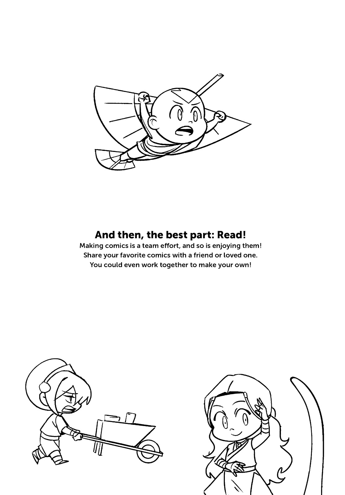 Avatar: The Last Airbender Chibis - Aang's Unfreezing Day issue Full - Page 48