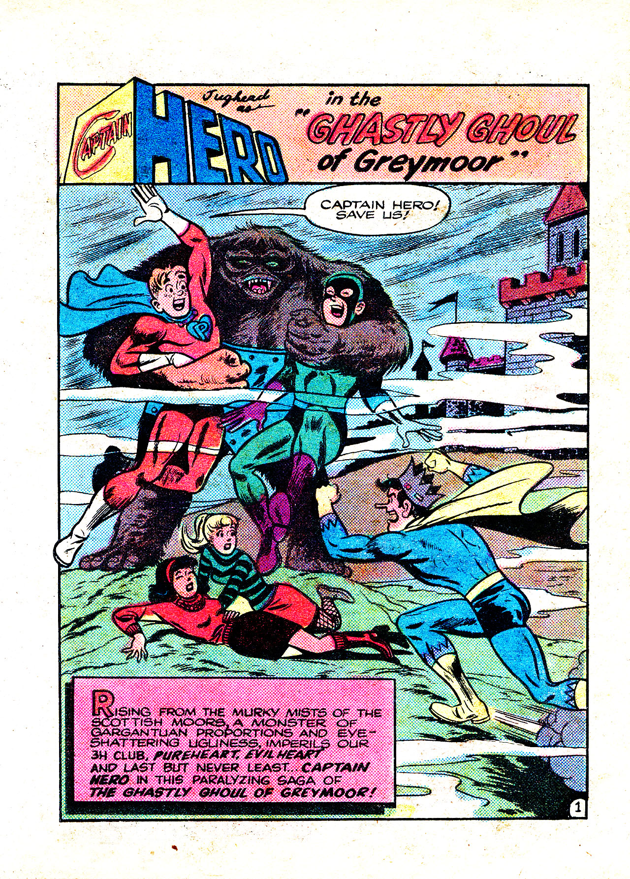 Read online Captain Hero Comics Digest Magazine comic -  Issue # TPB - 38