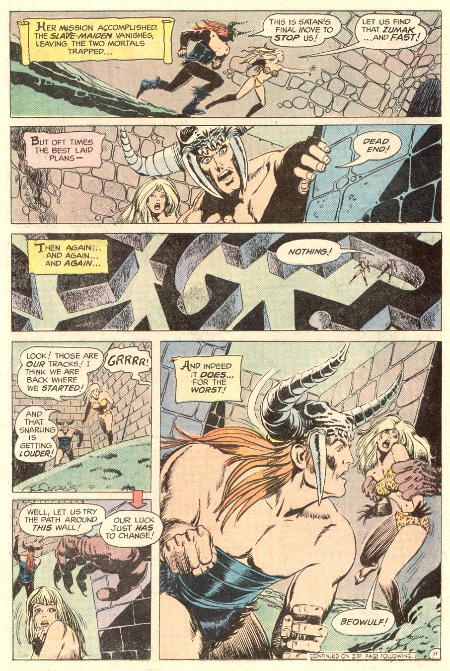 Read online Beowulf (1975) comic -  Issue #6 - 15