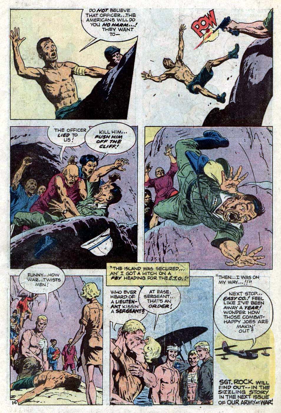 Read online Our Army at War (1952) comic -  Issue #260 - 17