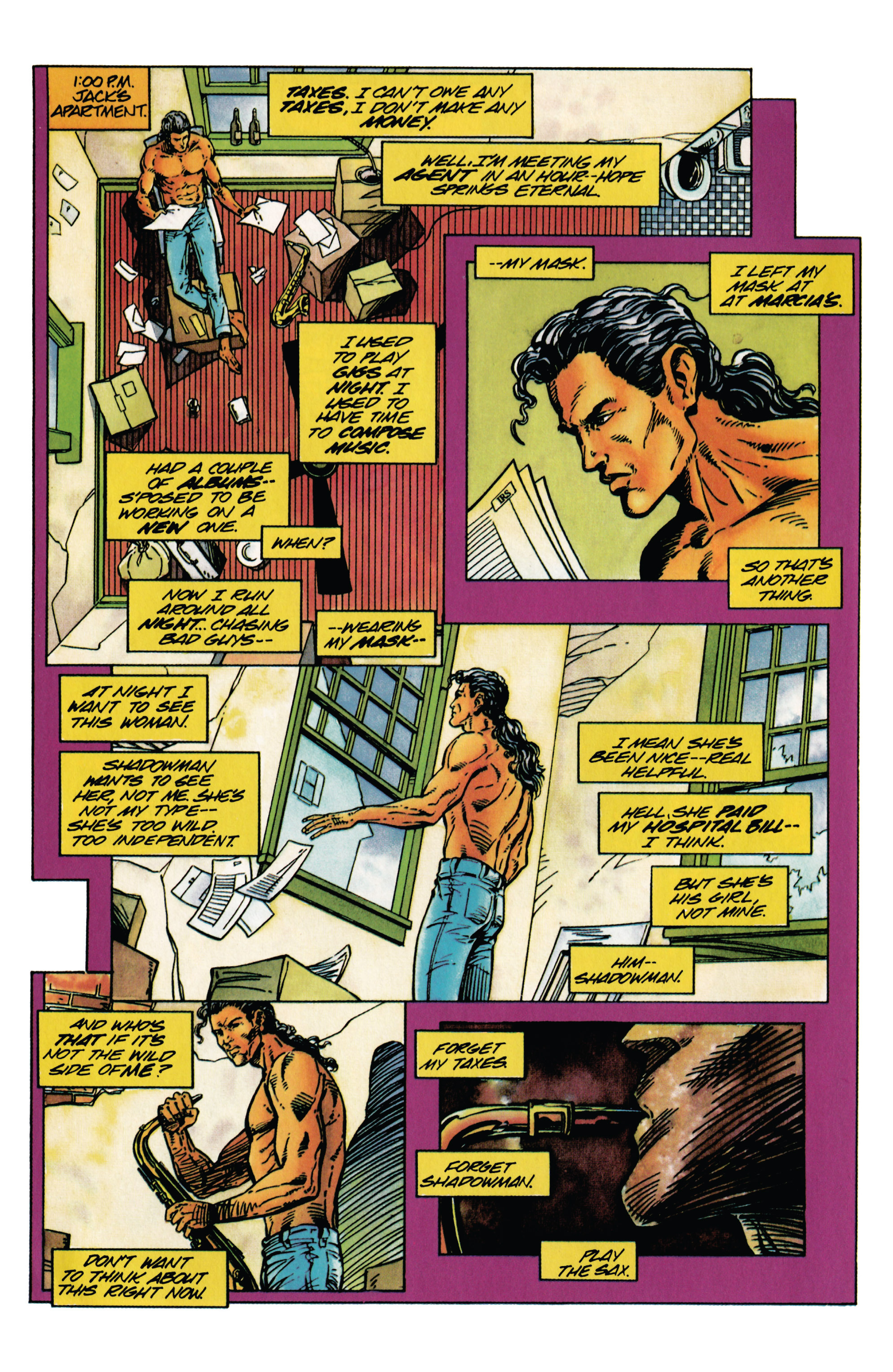 Read online Shadowman (1992) comic -  Issue #28 - 7