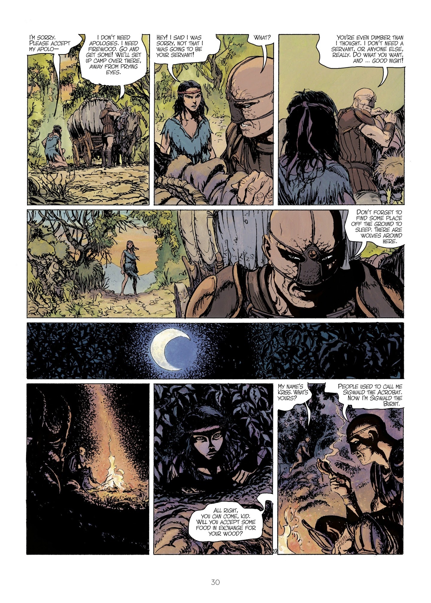 Read online Thorgal - Kriss of Valnor: I Forget Nothing! comic -  Issue # Full - 32