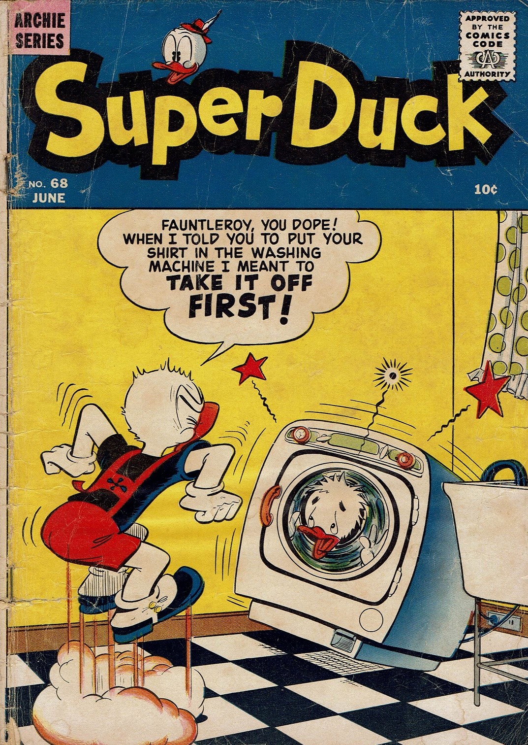 Read online Super Duck Comics comic -  Issue #68 - 1