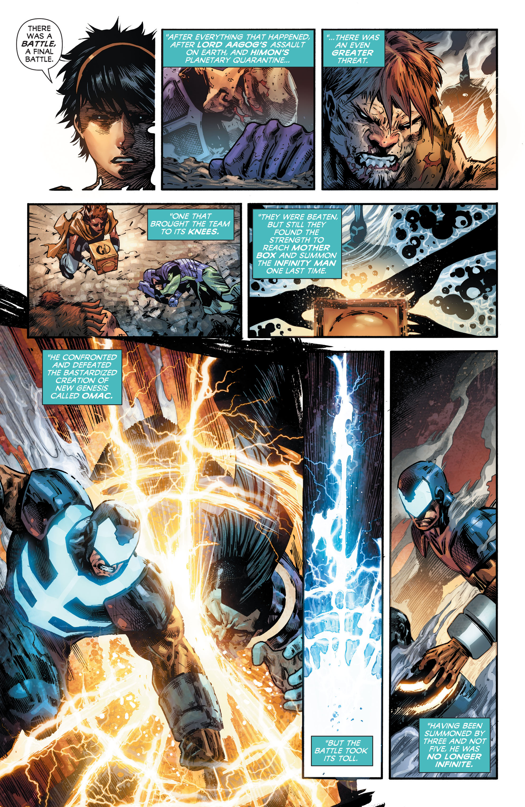 Read online Infinity Man and the Forever People: Futures End comic -  Issue # Full - 12